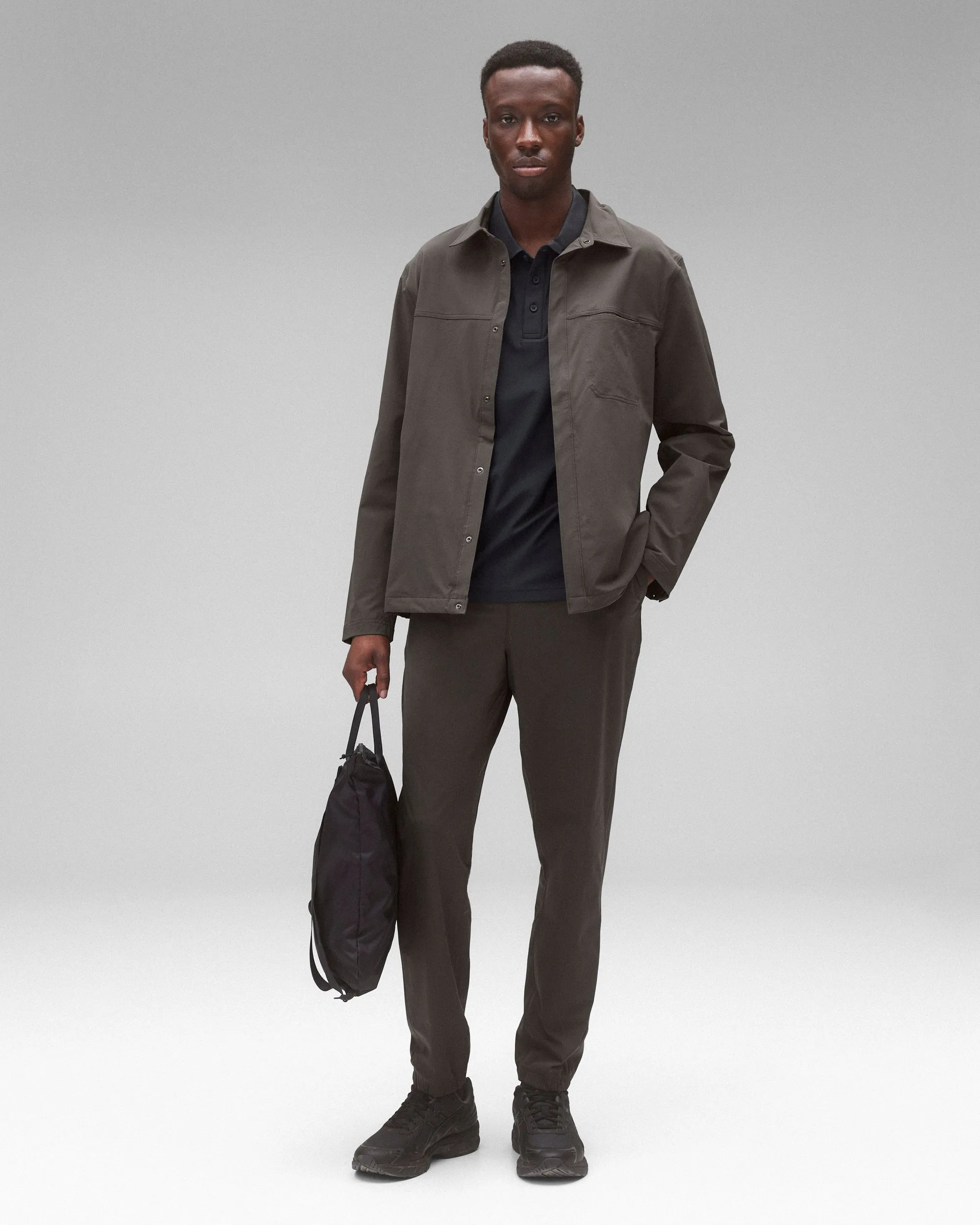 Nylon Oxford Ally Standard Overshirt sold by Reigning Champ product image thumbnail 3