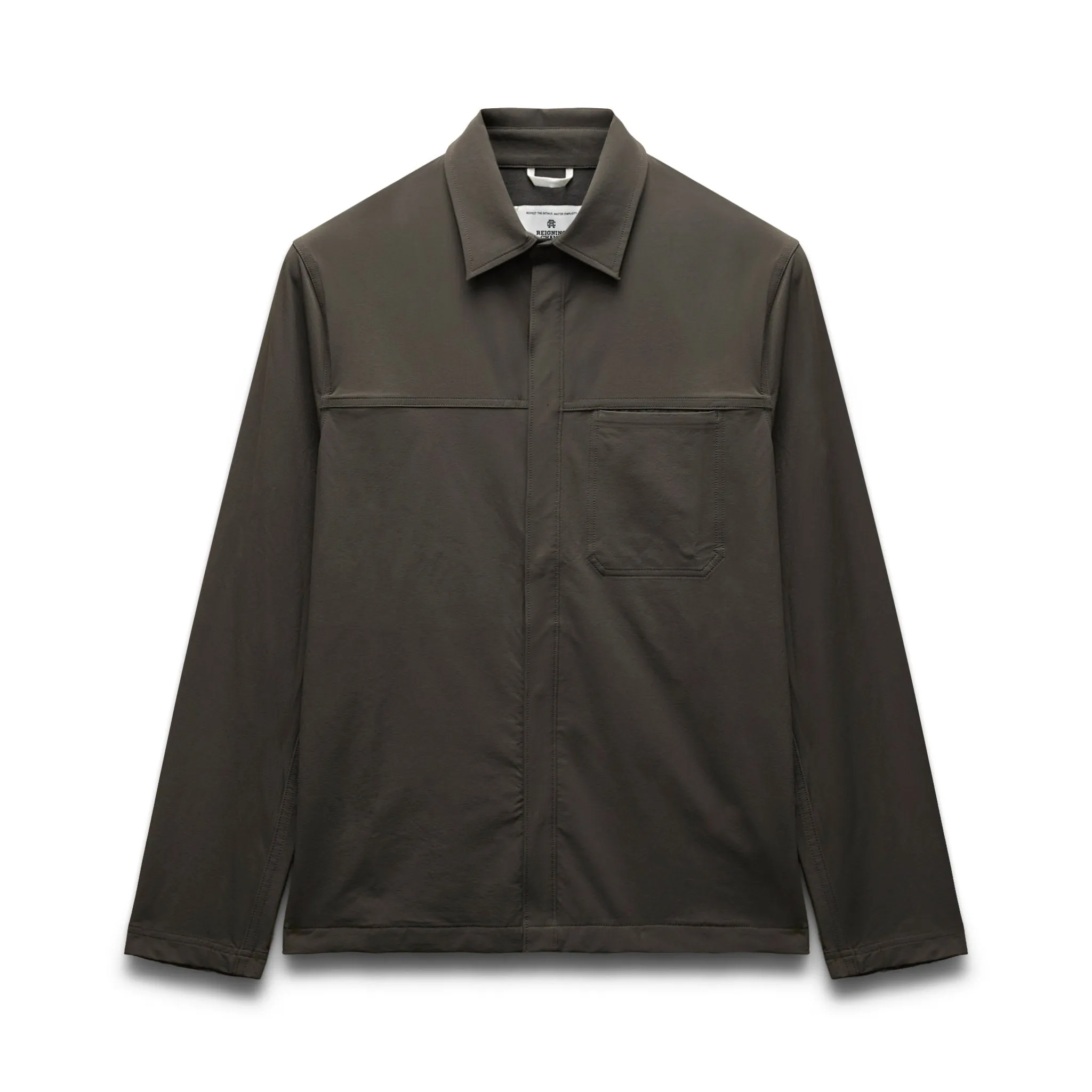 Nylon Oxford Ally Standard Overshirt sold by Reigning Champ