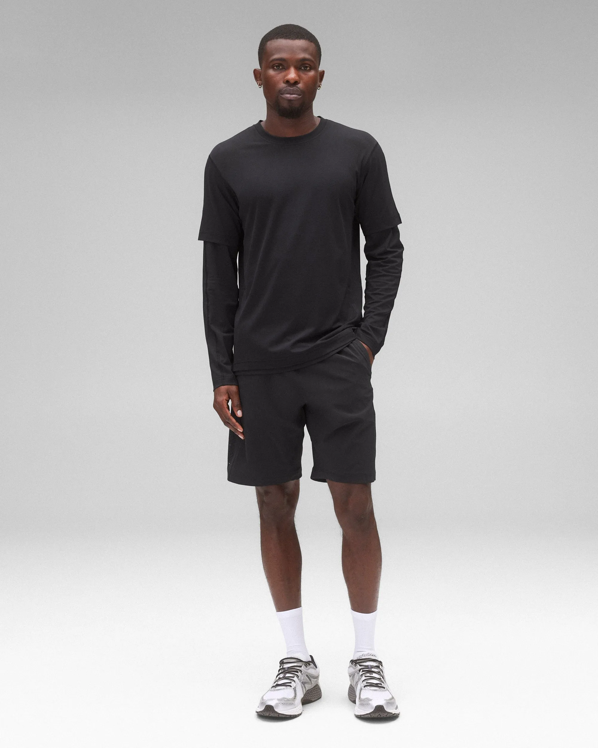 4-Way Stretch Nylon Standard Training Short 9” sold by Reigning Champ product image thumbnail 2