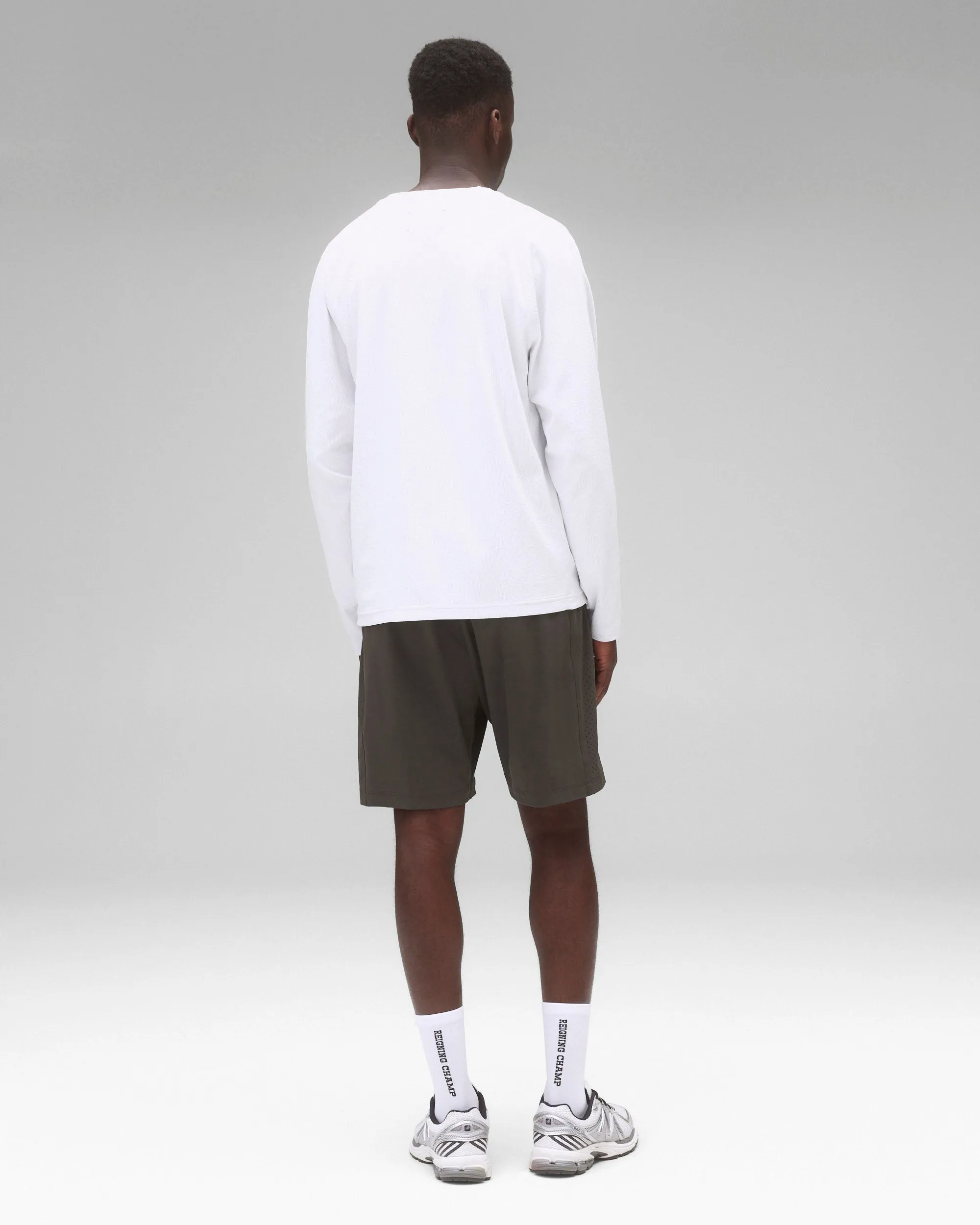 4-Way Stretch Nylon Standard Training Short 9” sold by Reigning Champ product image thumbnail 5