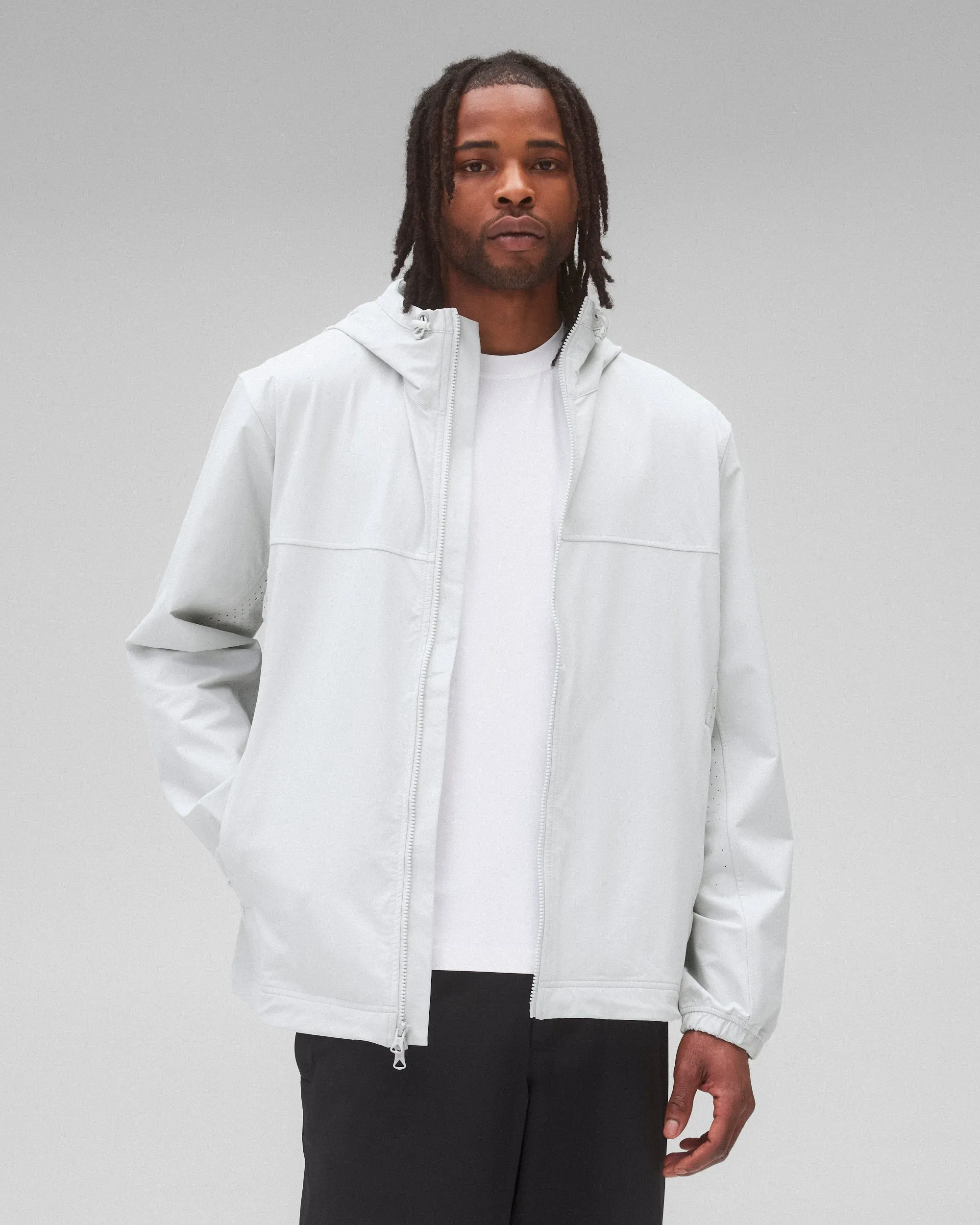 Nylon Oxford Ally Hooded Jacket sold by Reigning Champ product image thumbnail 2