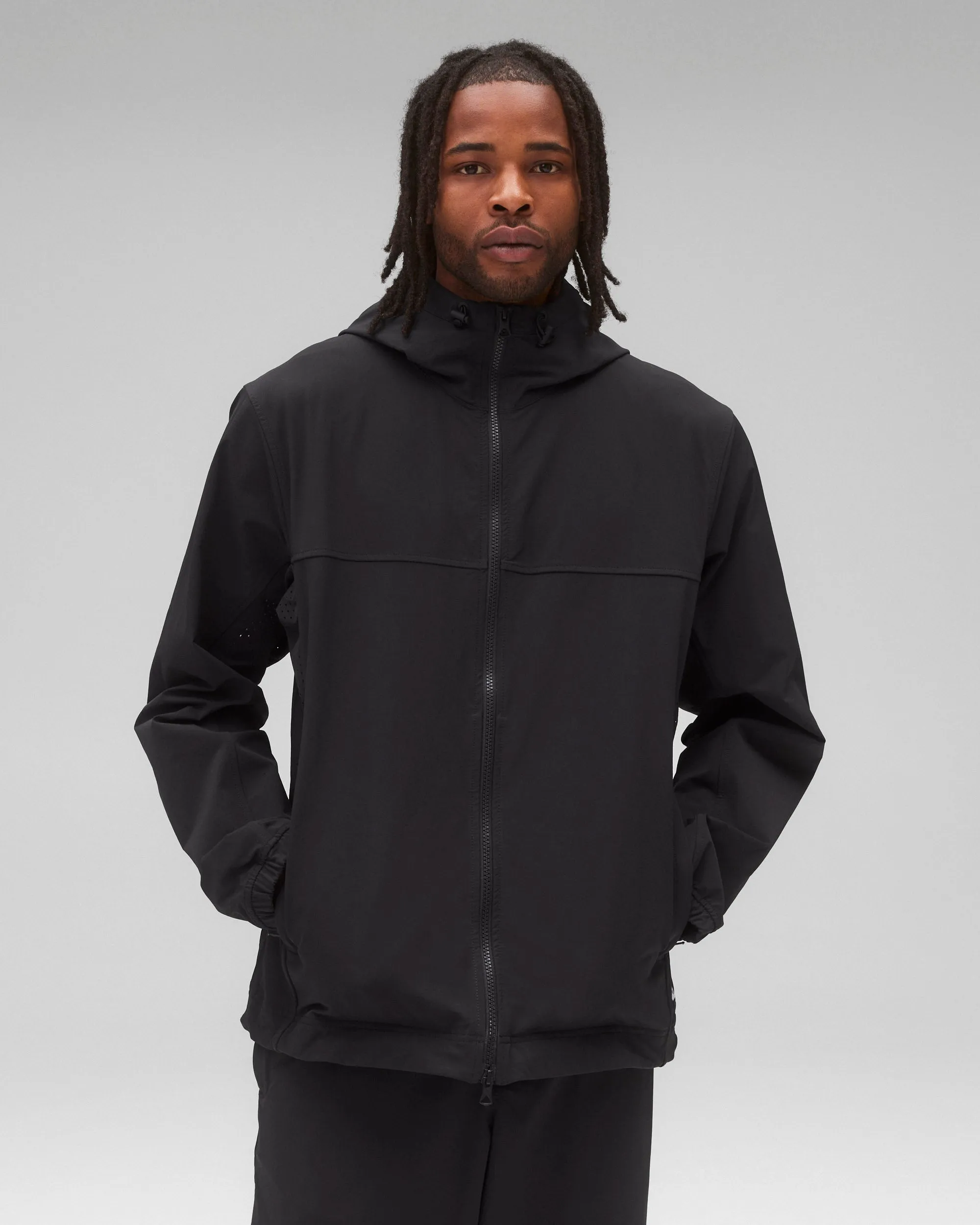 Nylon Oxford Ally Hooded Jacket sold by Reigning Champ product image thumbnail 2