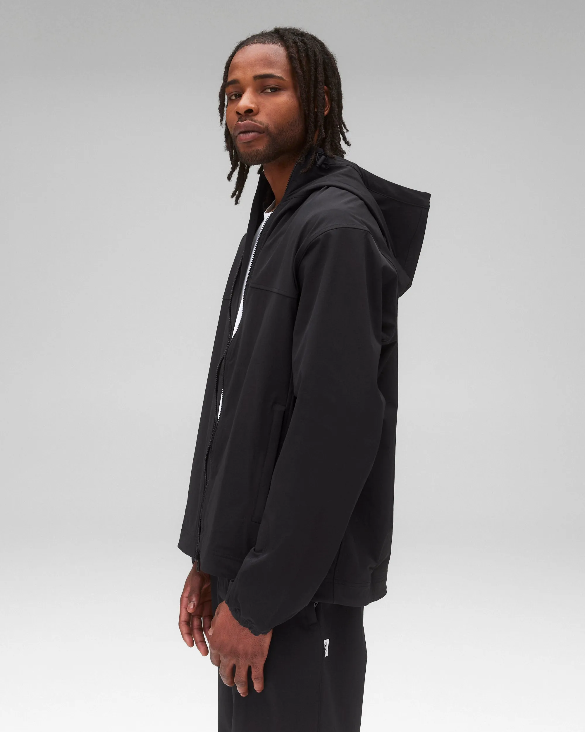 Nylon Oxford Ally Hooded Jacket sold by Reigning Champ product image thumbnail 3