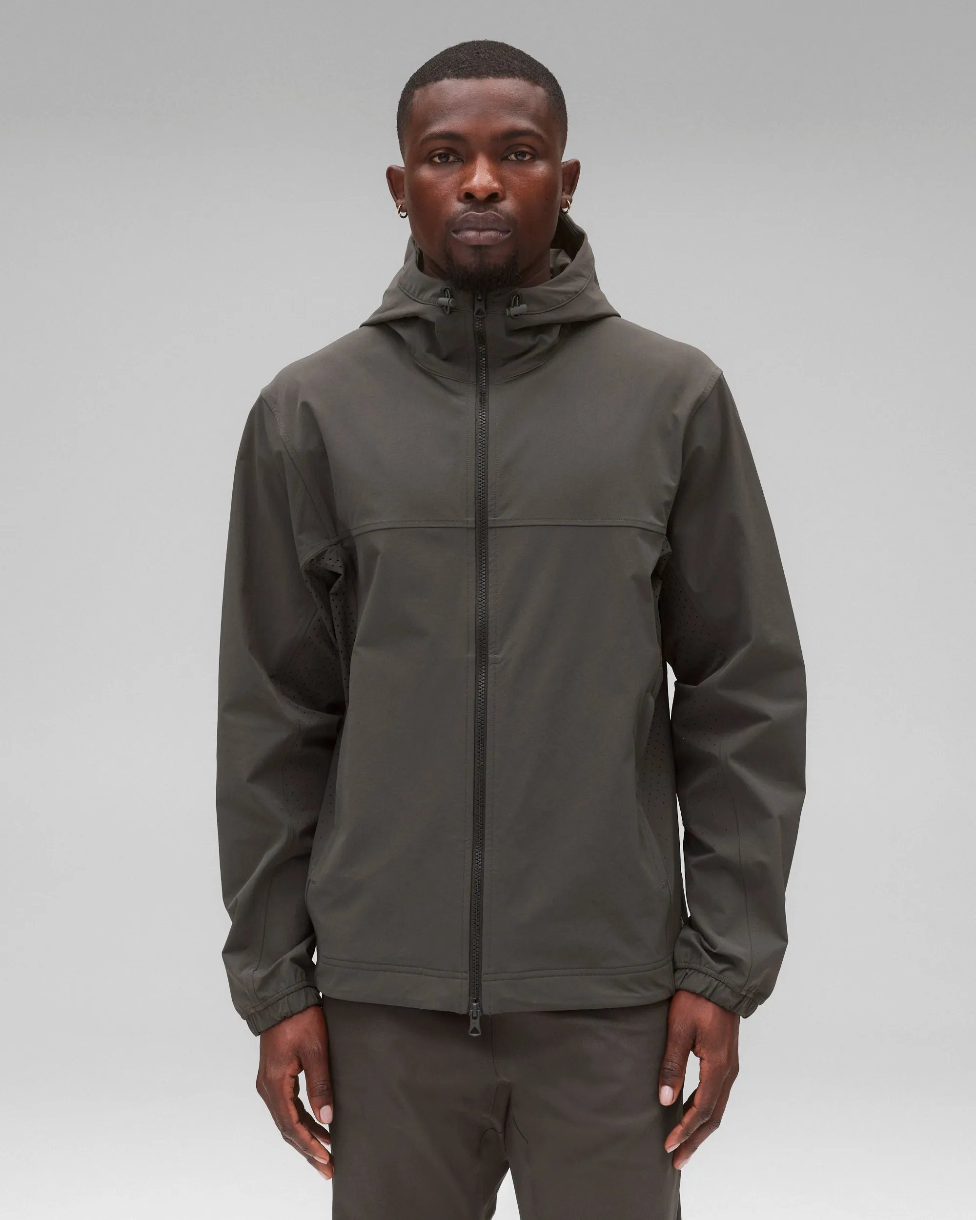 Nylon Oxford Ally Hooded Jacket sold by Reigning Champ product image thumbnail 2