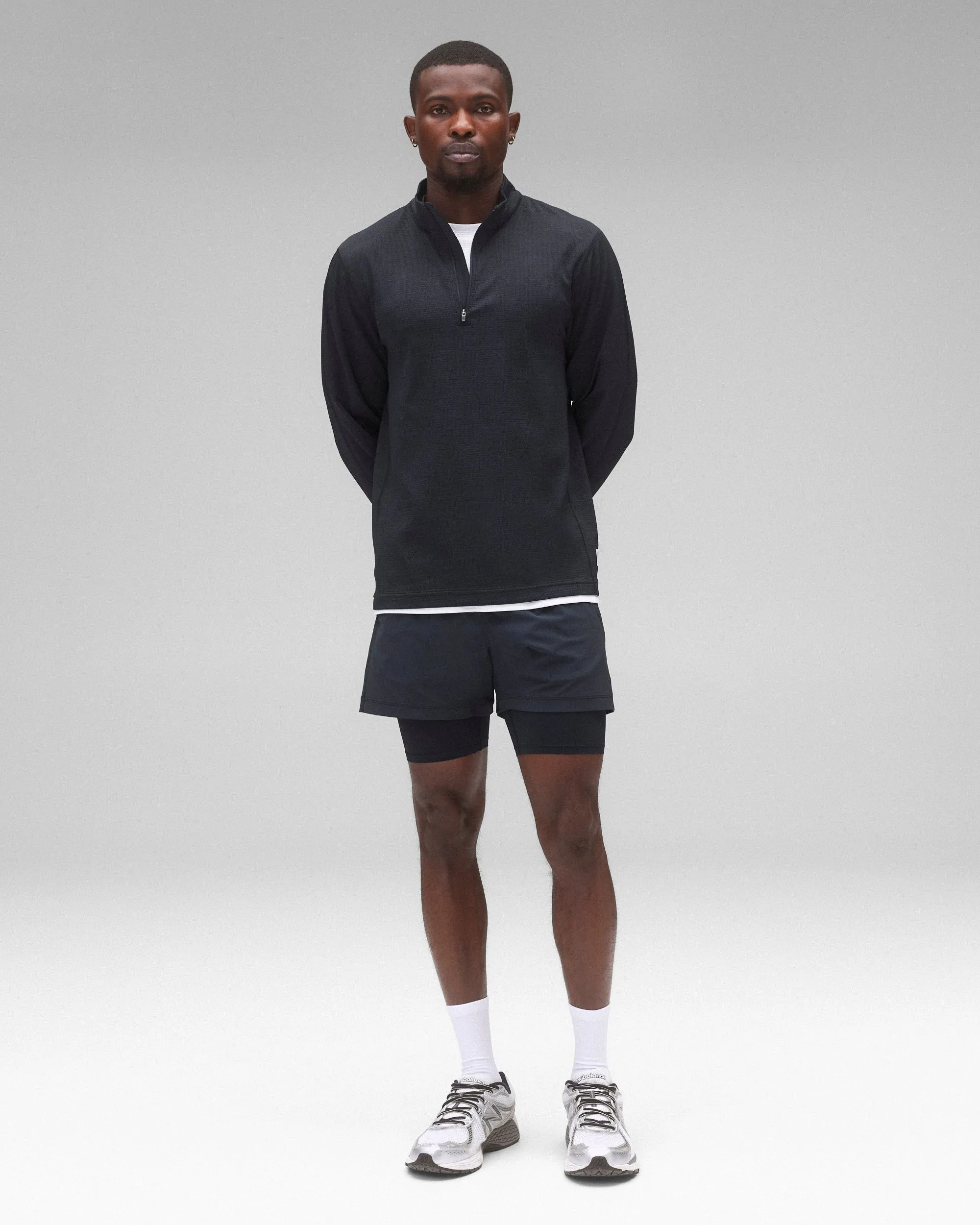 4-Way Stretch Nylon Combo Standard Training Short 5” sold by Reigning Champ product image thumbnail 2