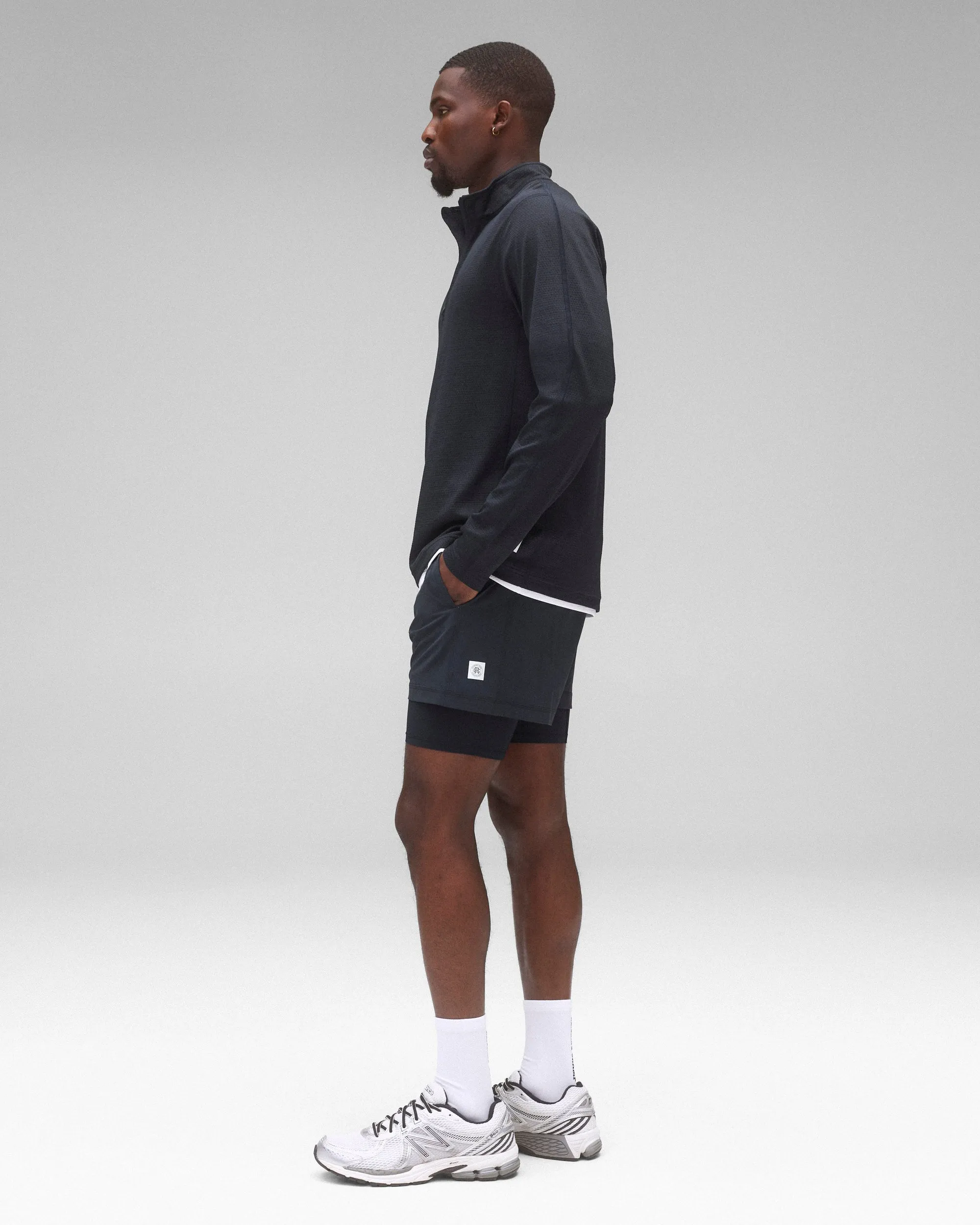 4-Way Stretch Nylon Combo Standard Training Short 5” sold by Reigning Champ product image thumbnail 4