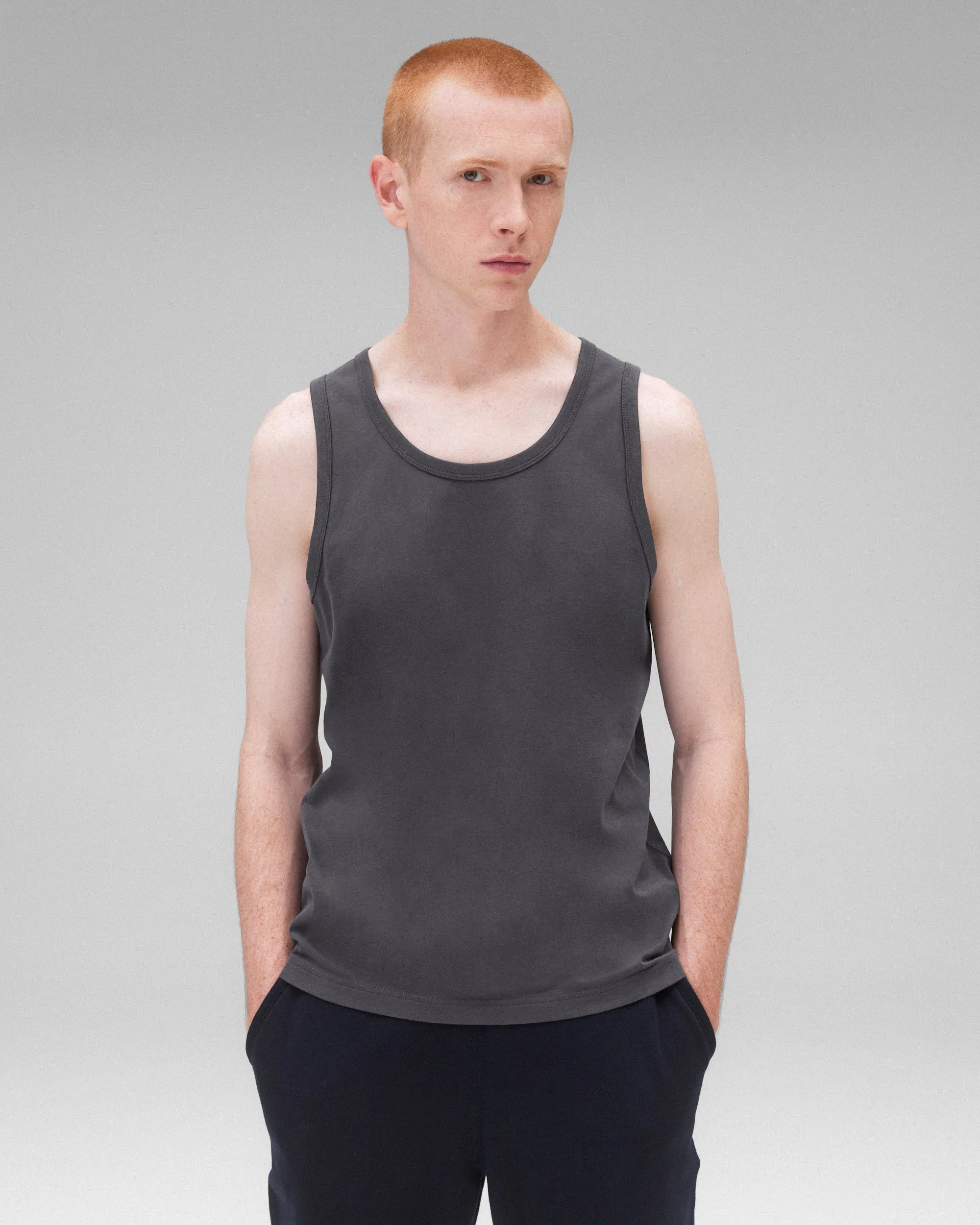 Lightweight Jersey Standard Tank Top sold by Reigning Champ product image thumbnail 2