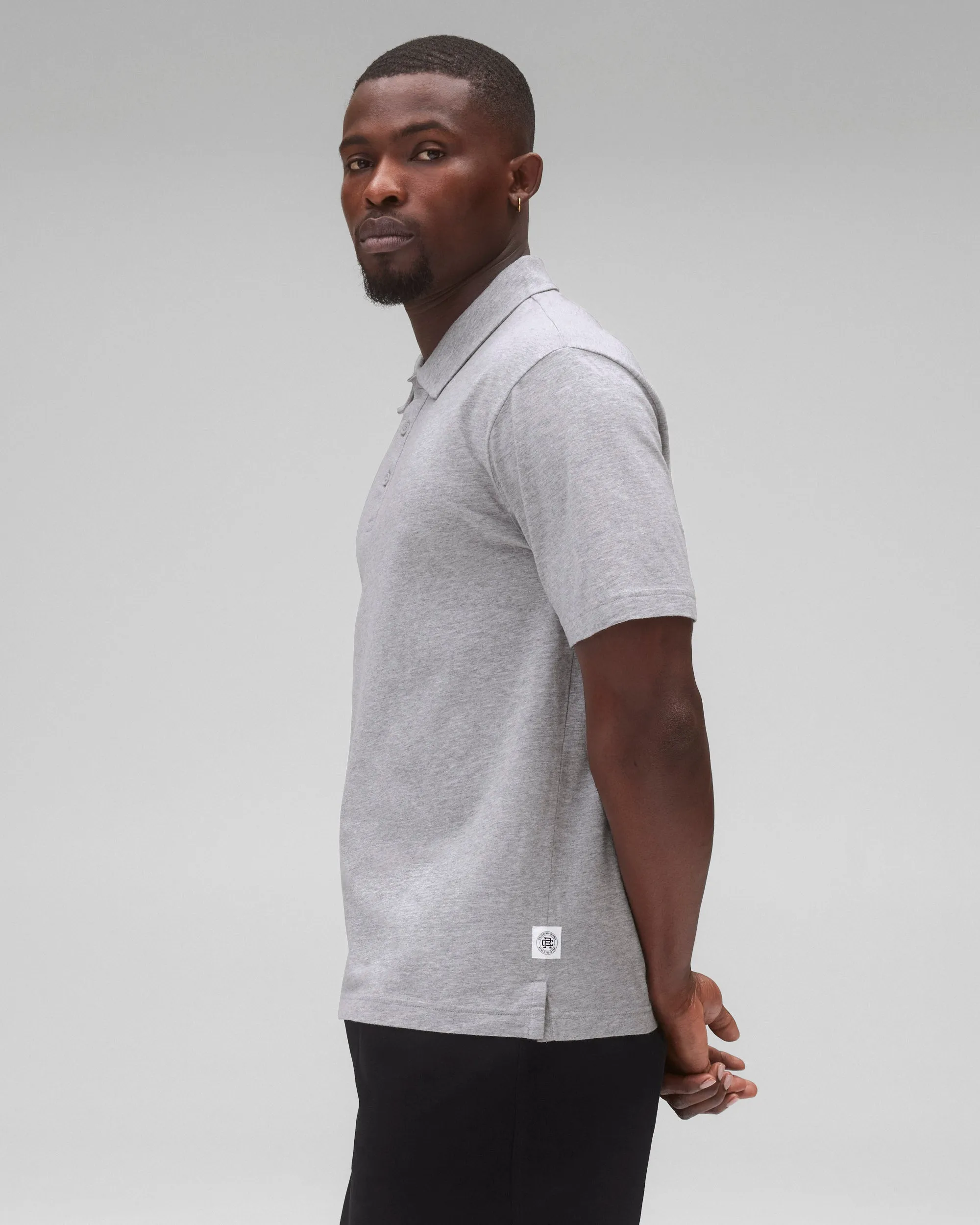 Lightweight Jersey Standard Polo sold by Reigning Champ product image thumbnail 3
