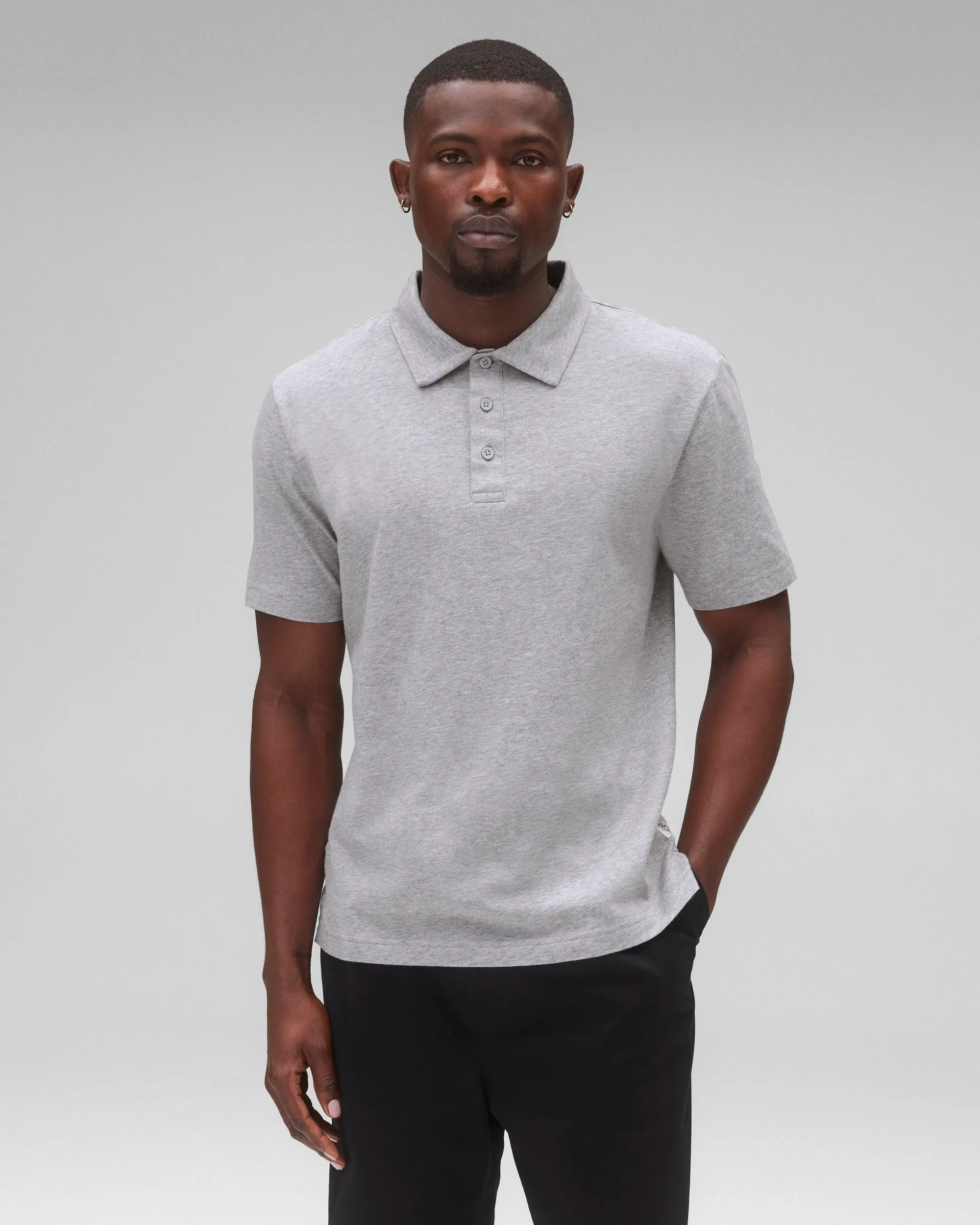 Lightweight Jersey Standard Polo sold by Reigning Champ product image thumbnail 2