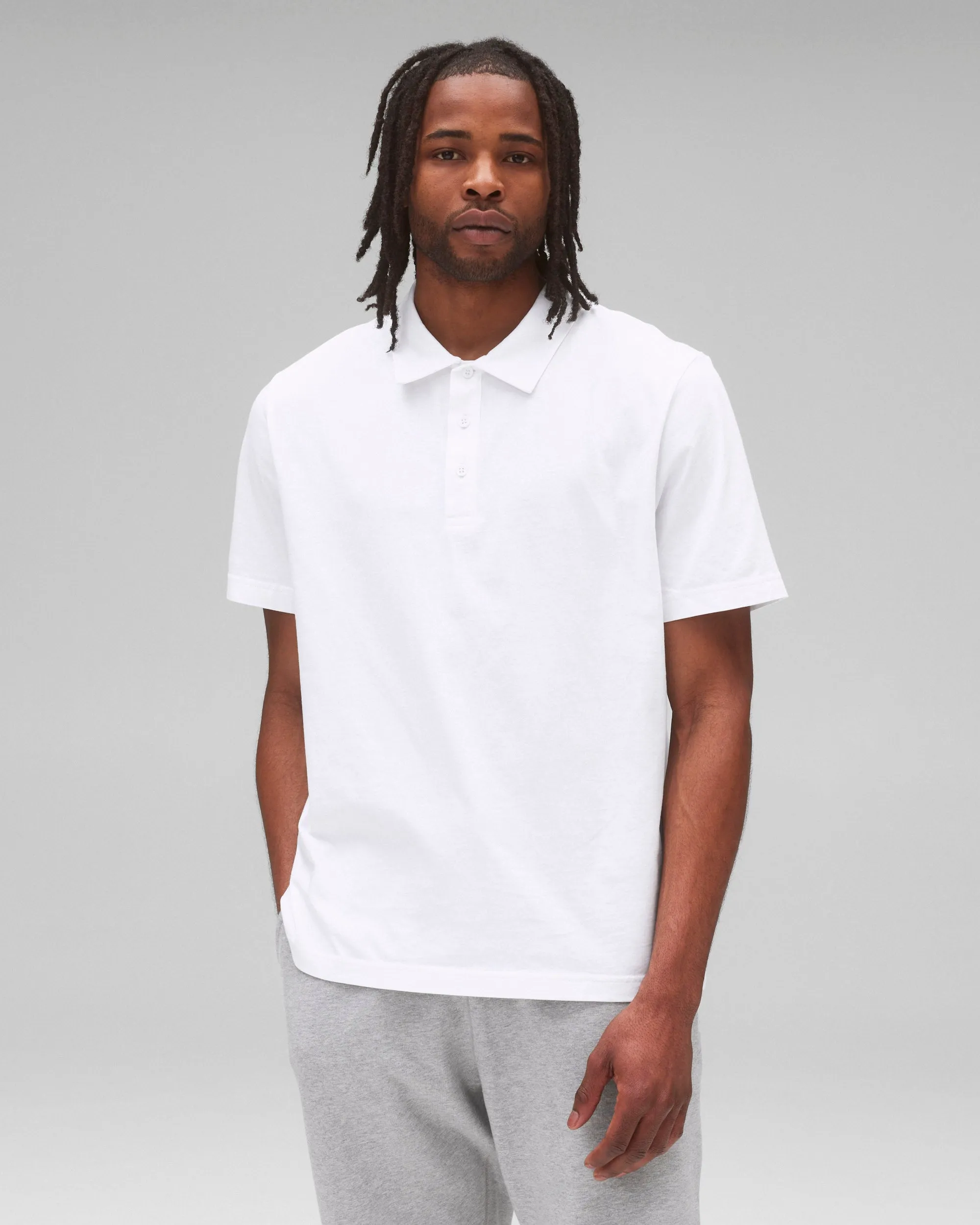Lightweight Jersey Standard Polo sold by Reigning Champ product image thumbnail 2