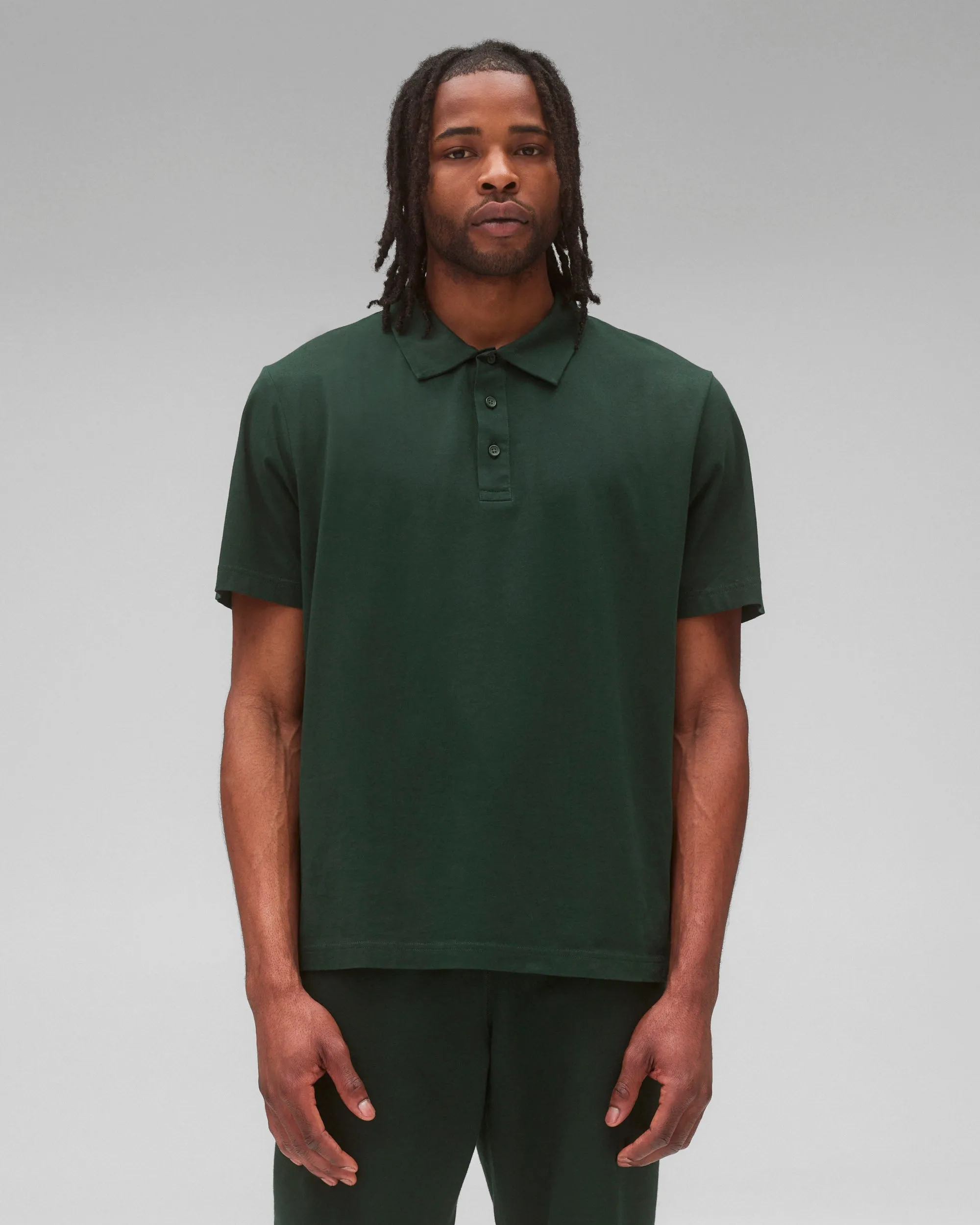 Lightweight Jersey Standard Polo sold by Reigning Champ product image thumbnail 2
