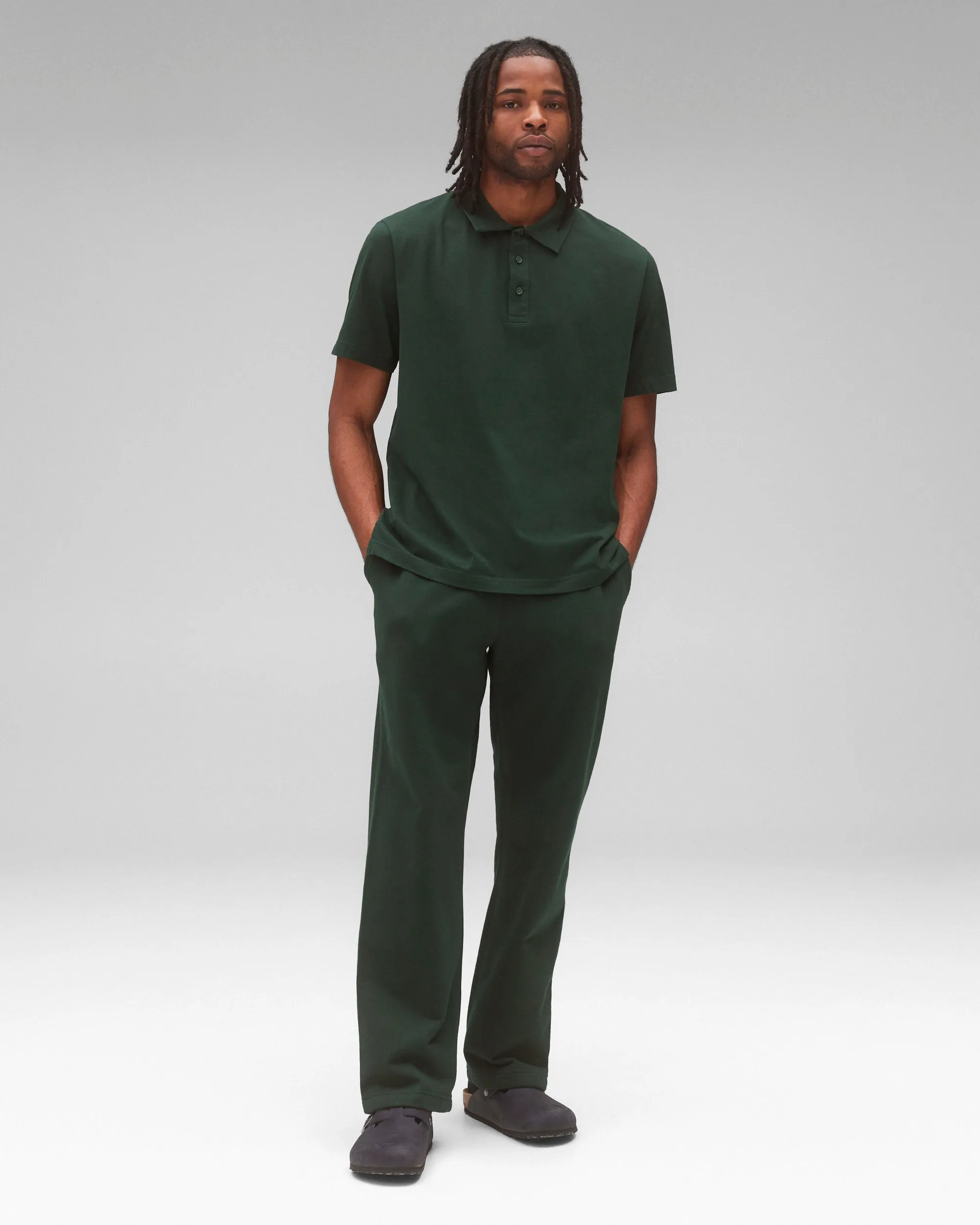 Lightweight Jersey Standard Polo sold by Reigning Champ product image thumbnail 3