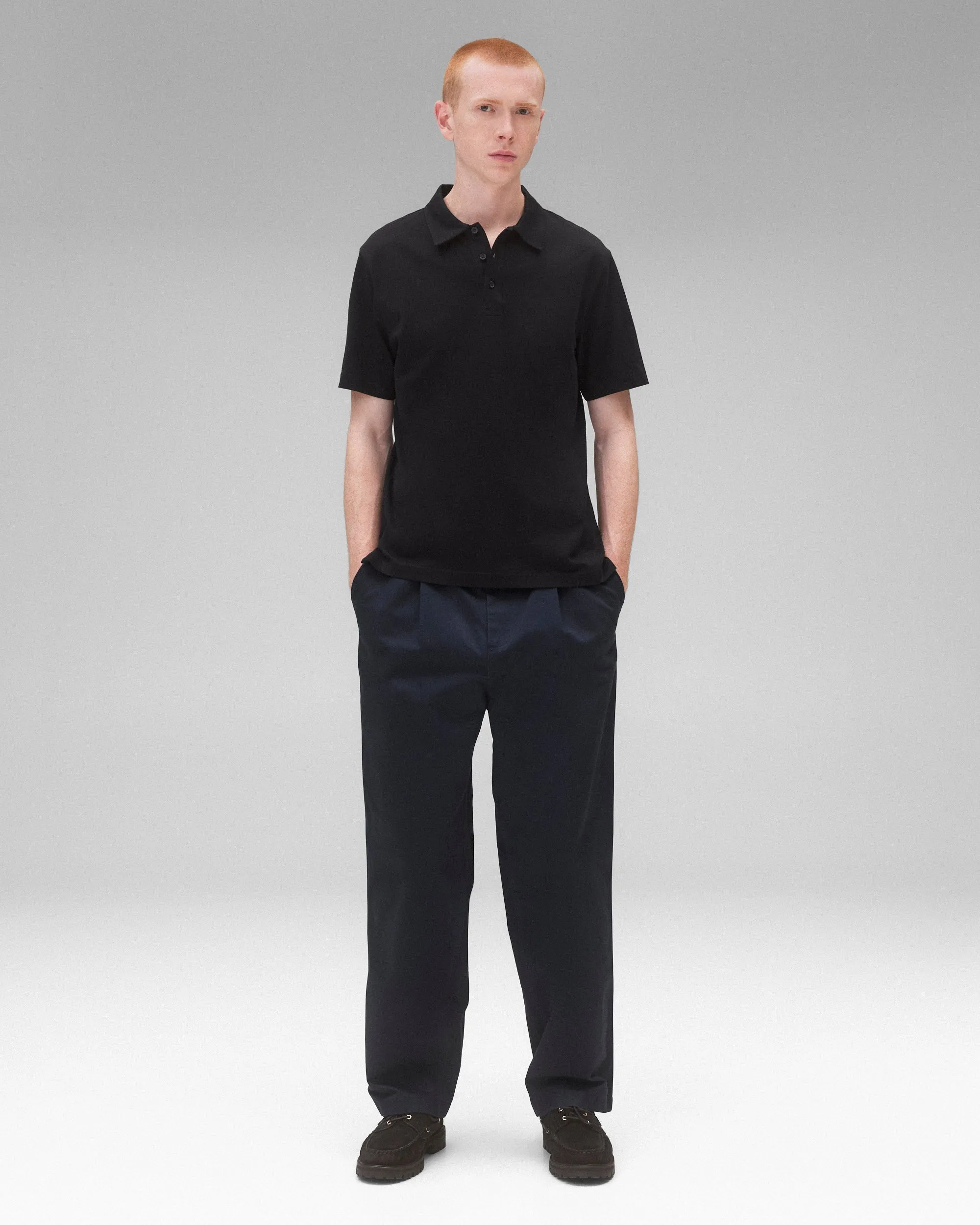 Lightweight Jersey Standard Polo sold by Reigning Champ product image thumbnail 3