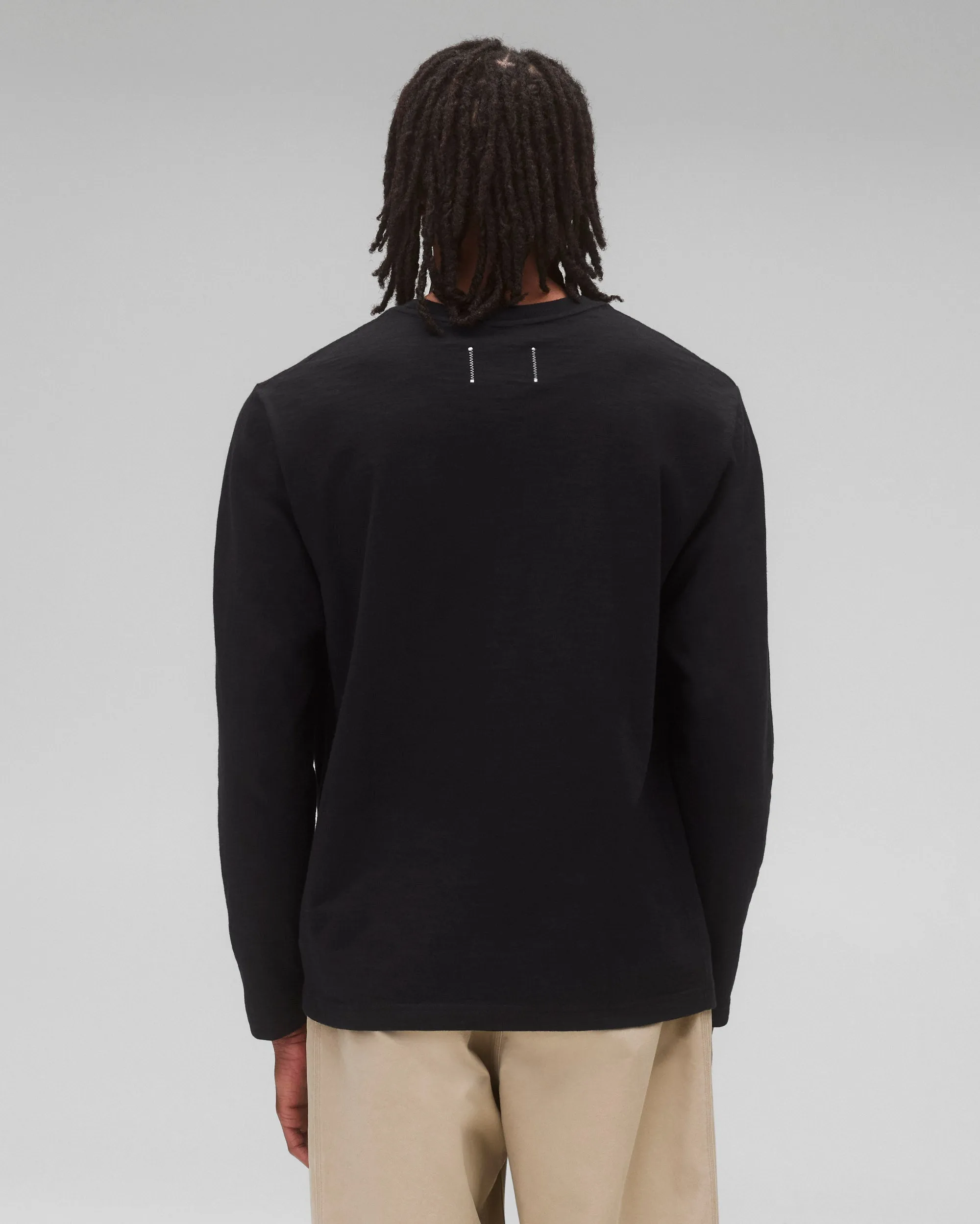 Slub Jersey Premier Standard Long Sleeve sold by Reigning Champ product image thumbnail 5