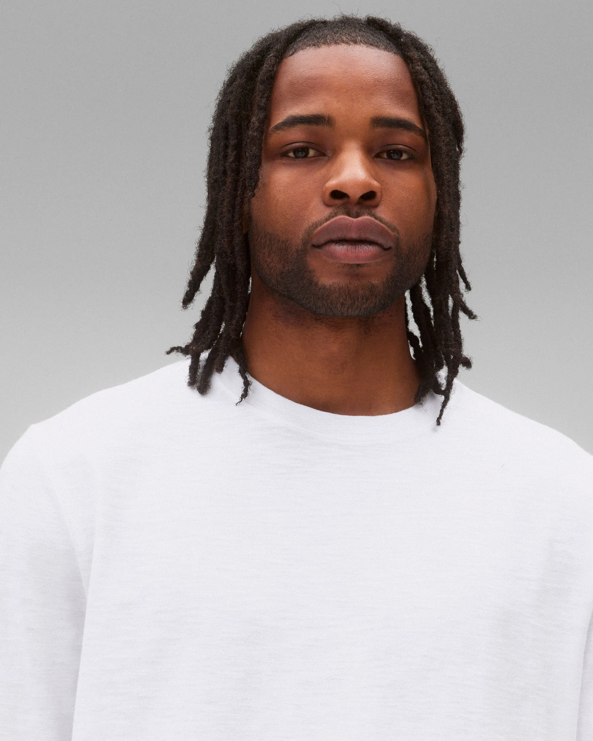 Slub Jersey Premier Standard Long Sleeve sold by Reigning Champ product image thumbnail 5