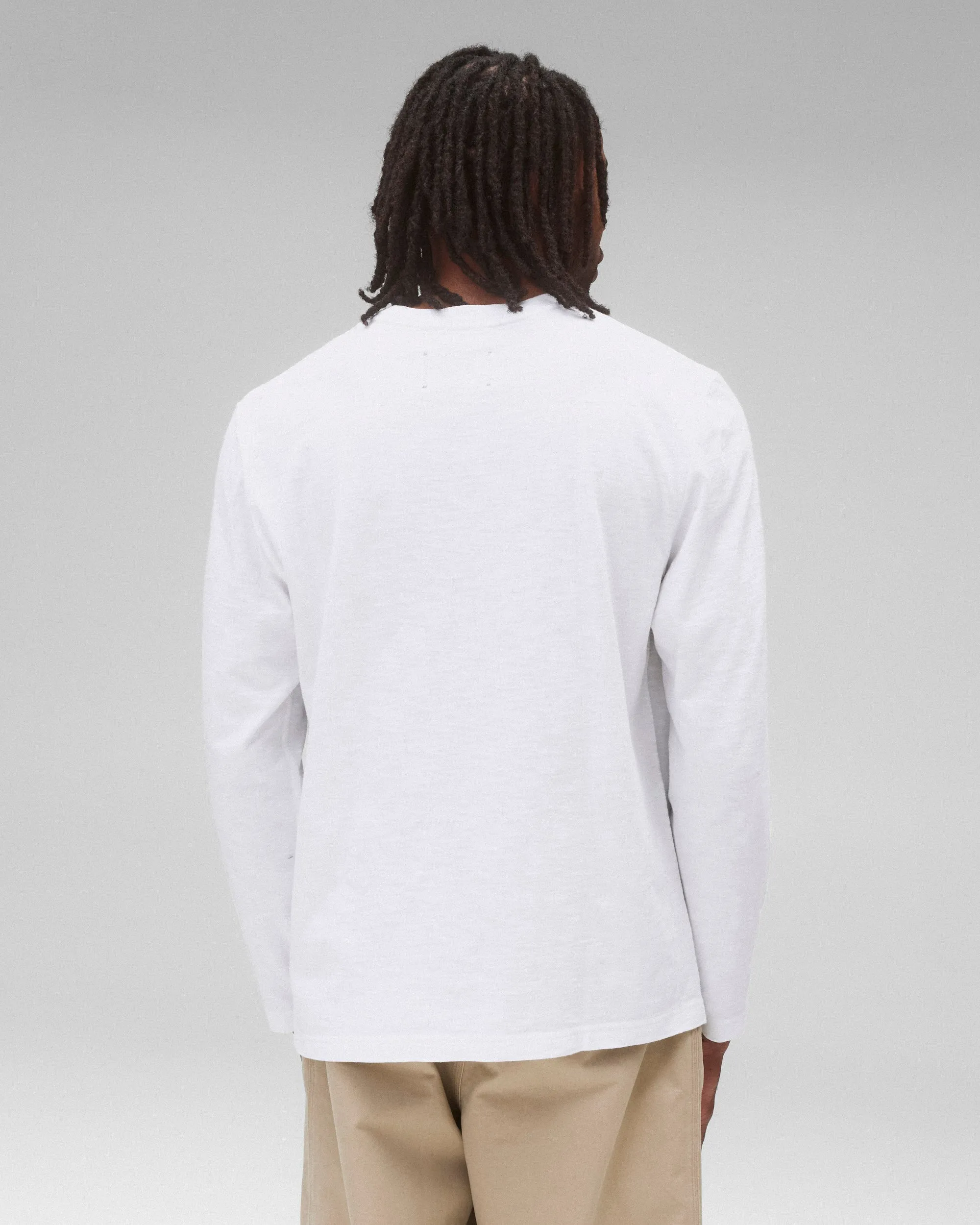Slub Jersey Premier Standard Long Sleeve sold by Reigning Champ product image thumbnail 4