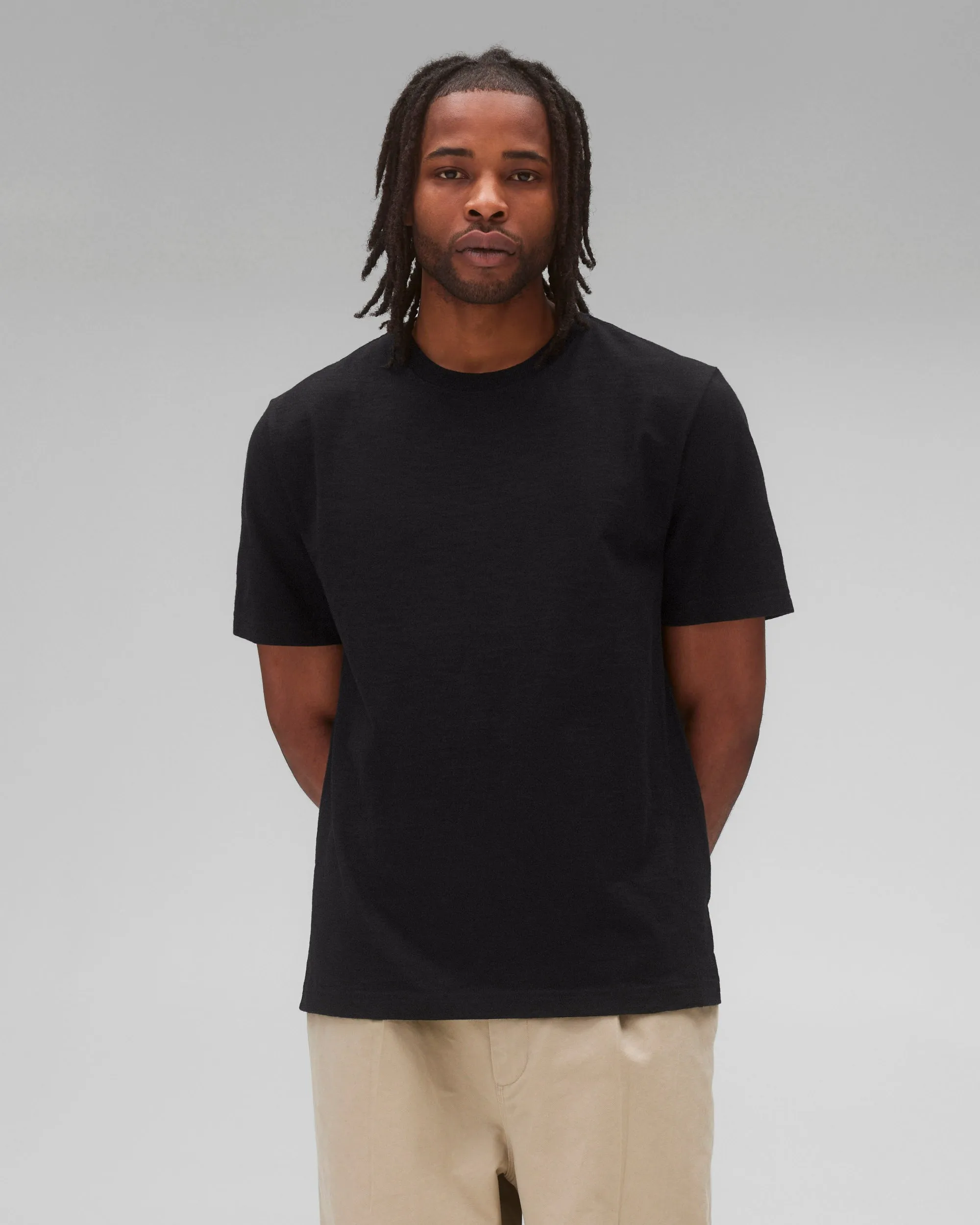 Slub Jersey Premier Standard T-Shirt sold by Reigning Champ product image thumbnail 2