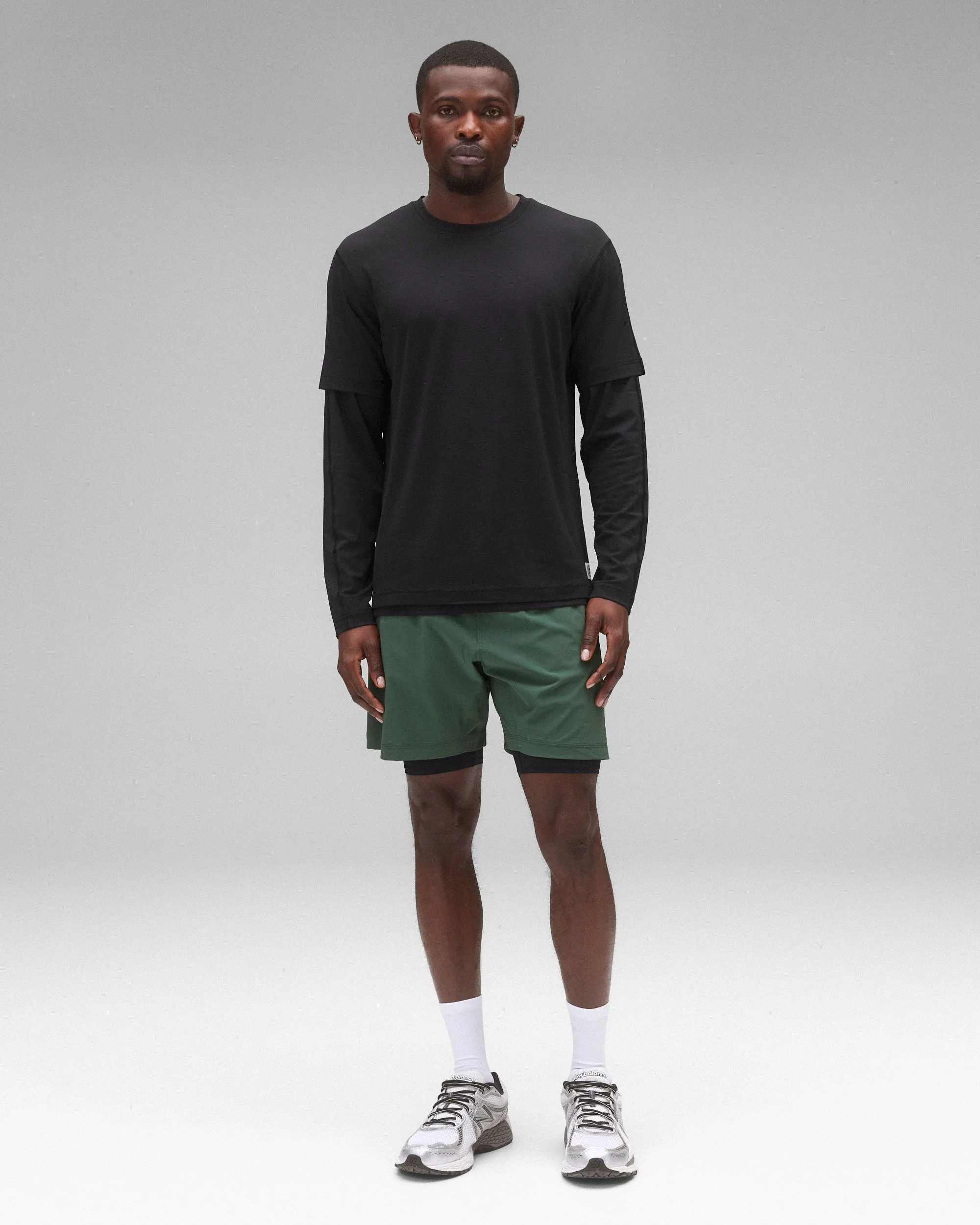 4-Way Stretch Nylon Combo Standard Training Short 7” sold by Reigning Champ product image thumbnail 2