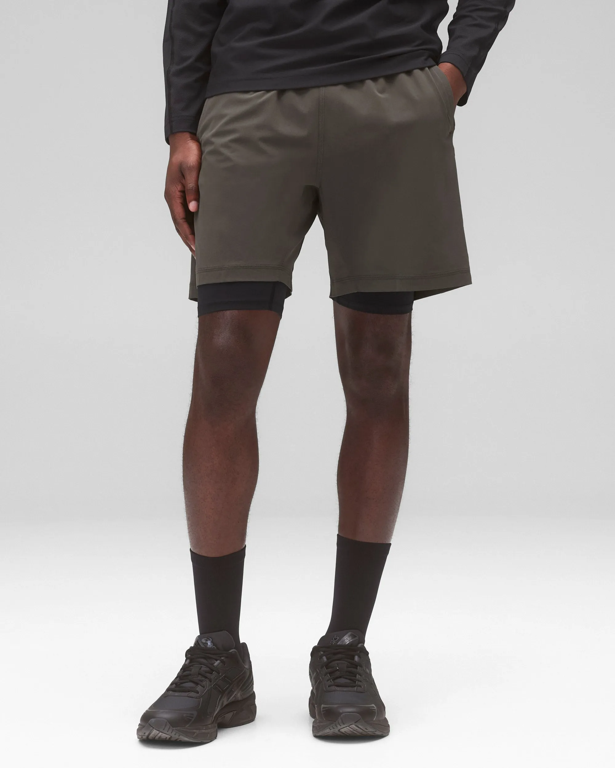 4-Way Stretch Nylon Combo Standard Training Short 7” sold by Reigning Champ product image thumbnail 3