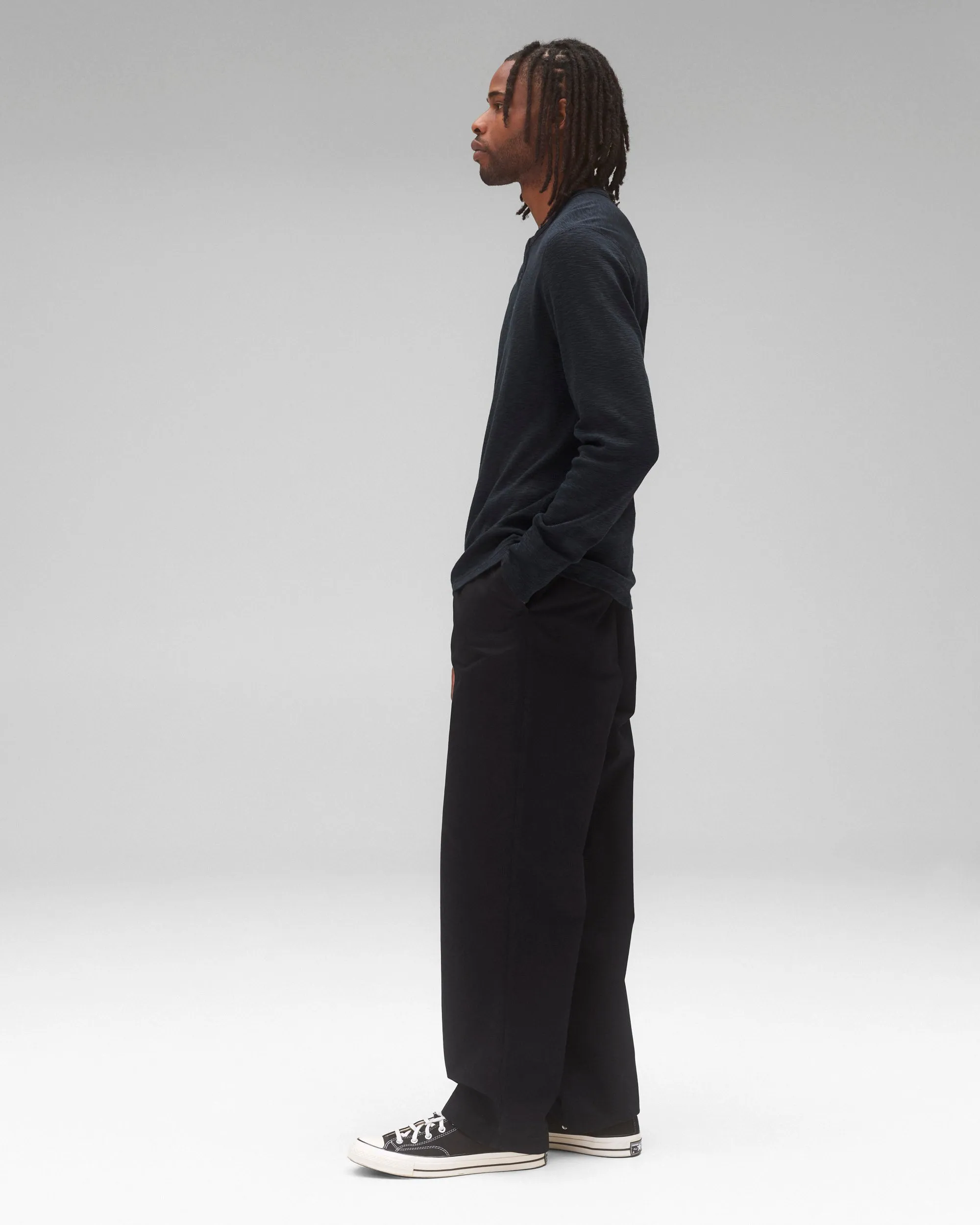 1X1 Slub Slim Henley sold by Reigning Champ product image thumbnail 4