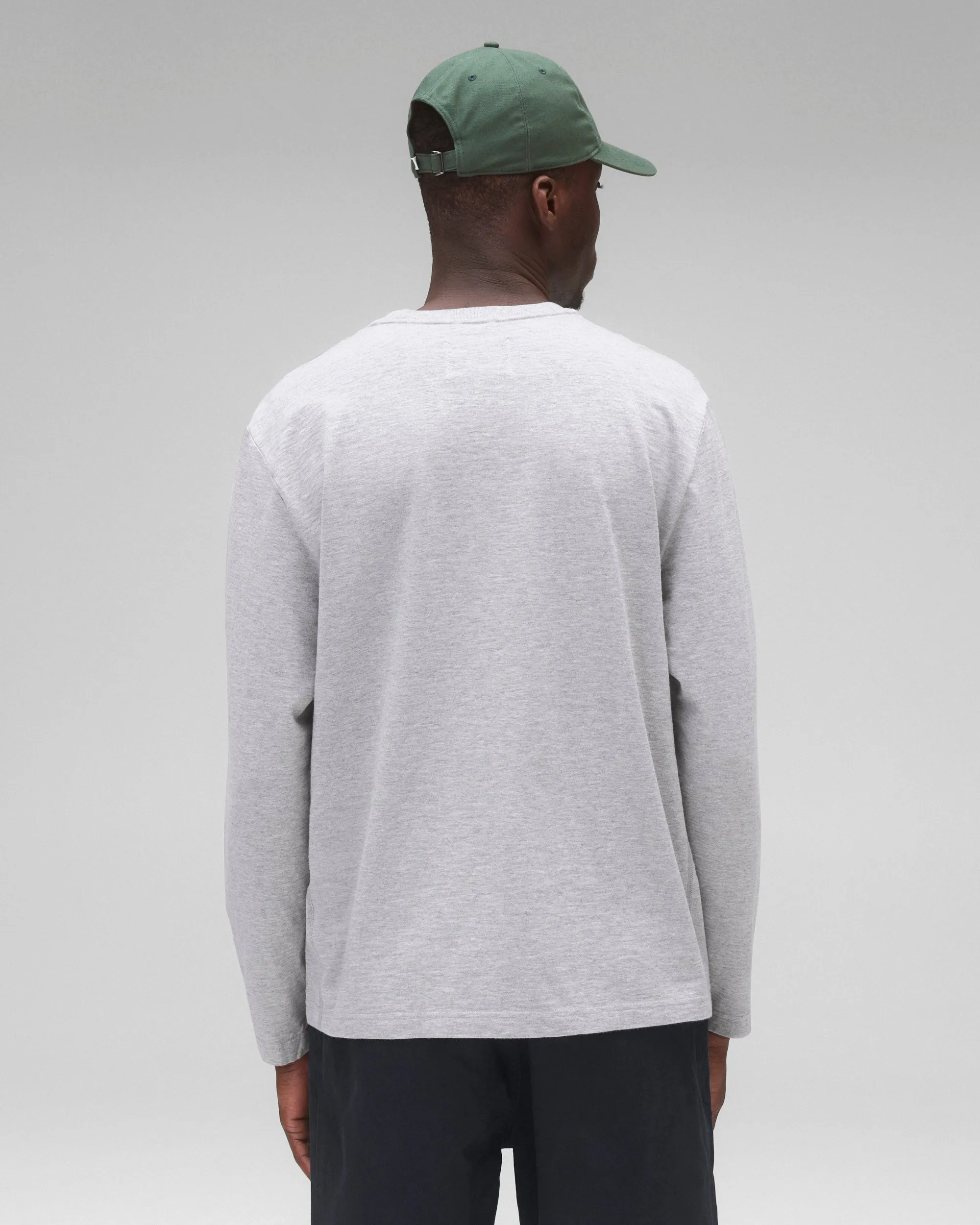 Slub Jersey Premier Standard Long Sleeve sold by Reigning Champ product image thumbnail 4
