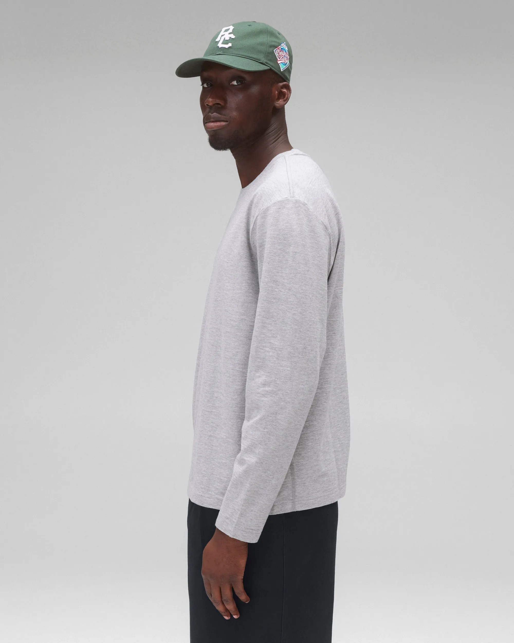 Slub Jersey Premier Standard Long Sleeve sold by Reigning Champ product image thumbnail 3