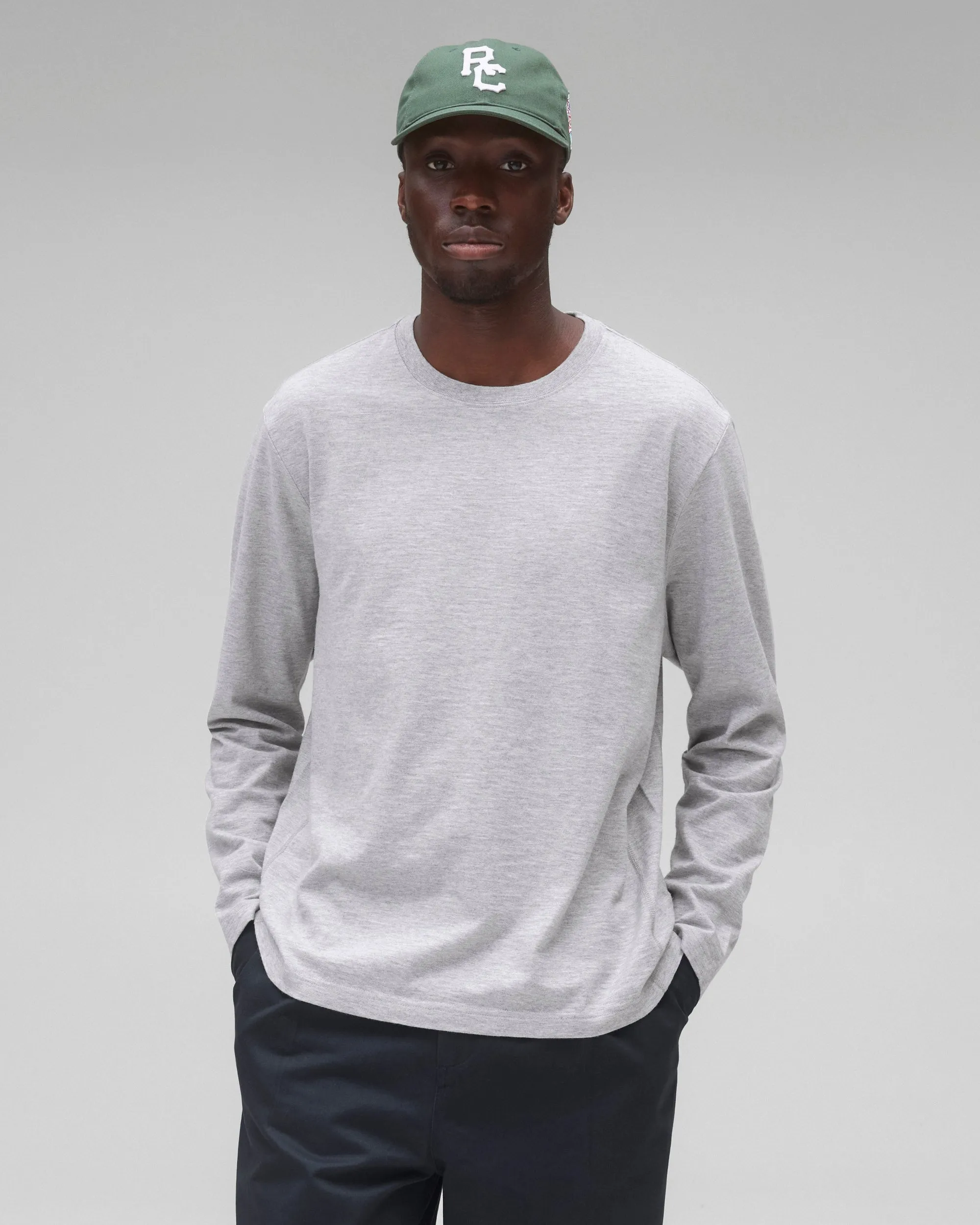 Slub Jersey Premier Standard Long Sleeve sold by Reigning Champ product image thumbnail 2