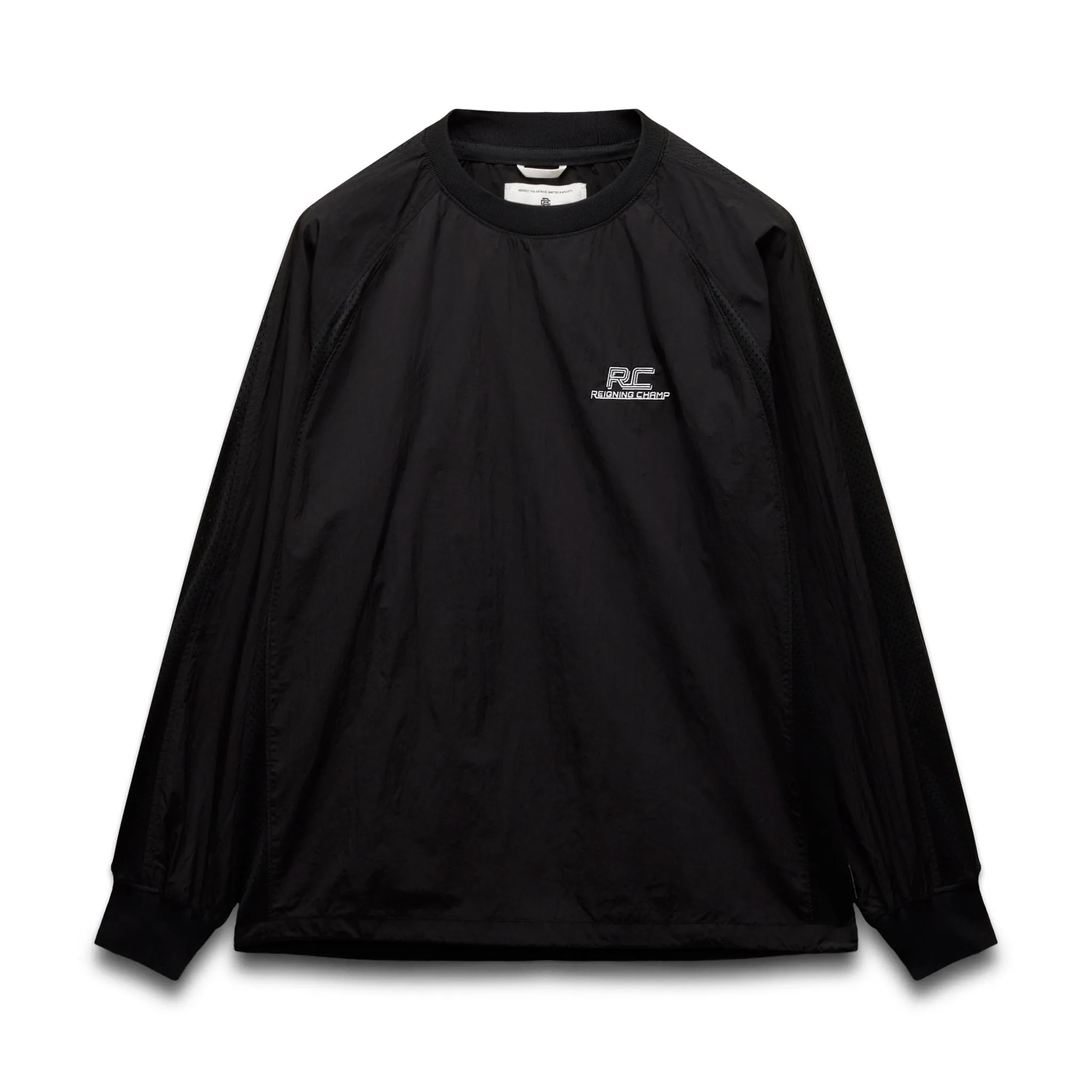 Crinkle Nylon Radar Standard Crewneck sold by Reigning Champ