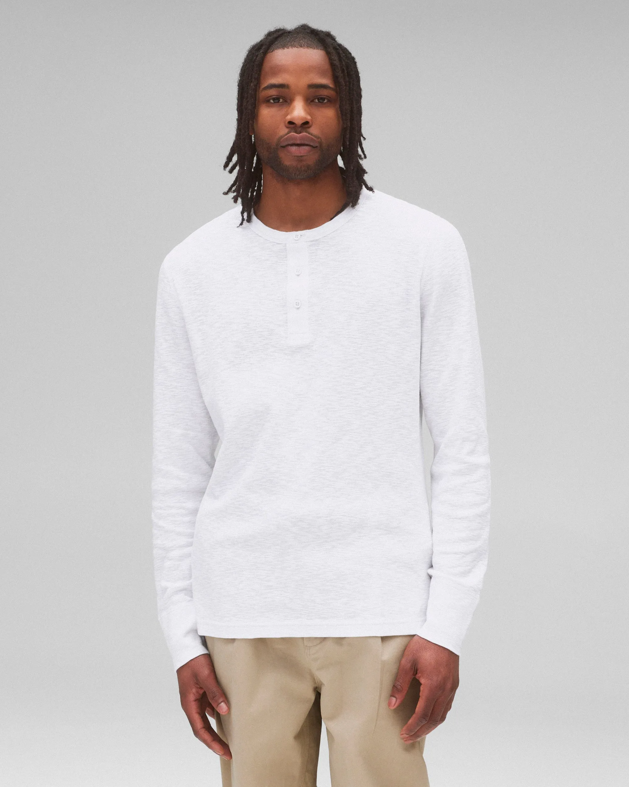 1X1 Slub Slim Henley sold by Reigning Champ product image thumbnail 2