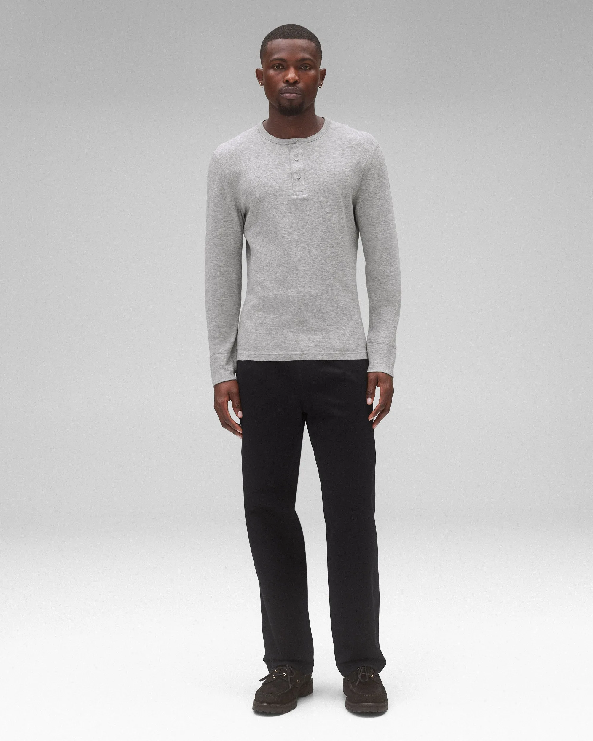 1X1 Slub Slim Henley sold by Reigning Champ product image thumbnail 3