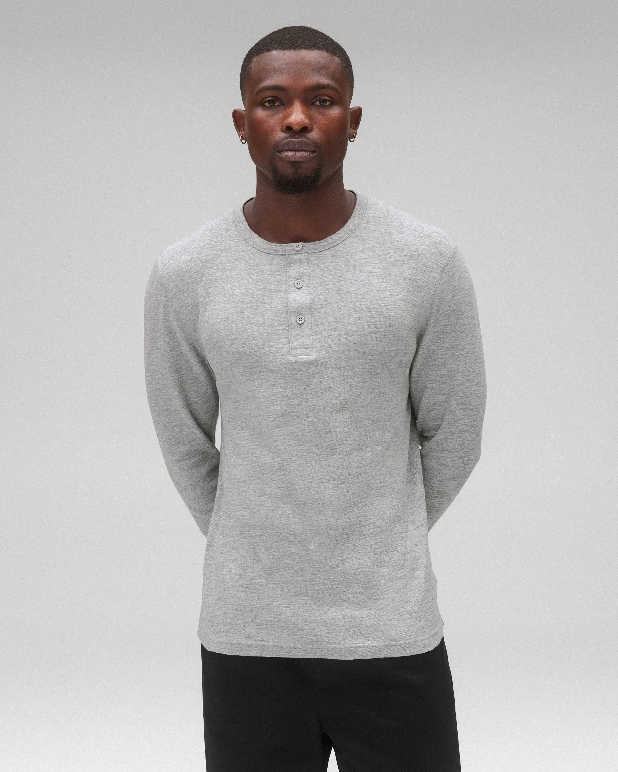 1X1 Slub Slim Henley sold by Reigning Champ product image thumbnail 2