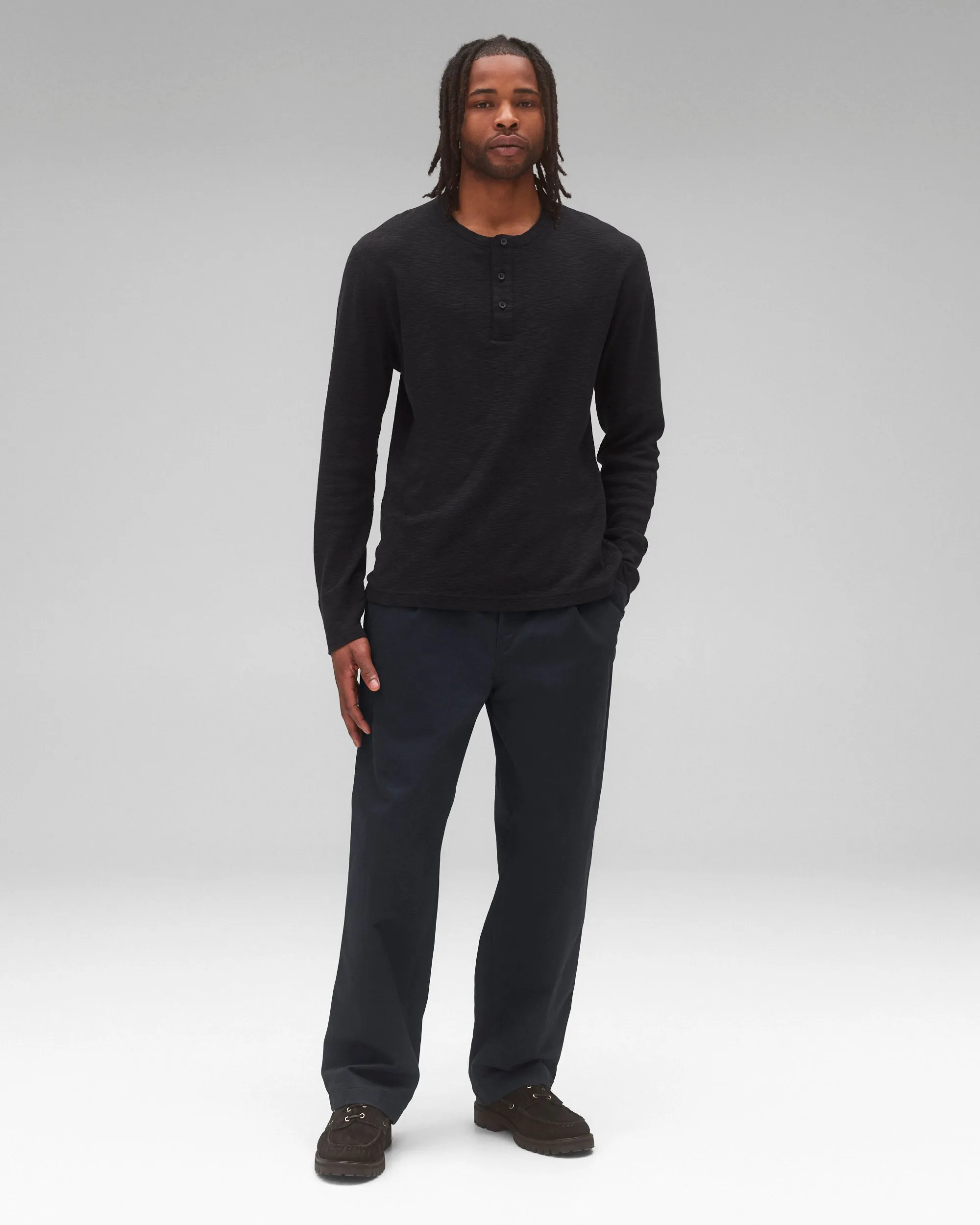 1X1 Slub Slim Henley sold by Reigning Champ product image thumbnail 5