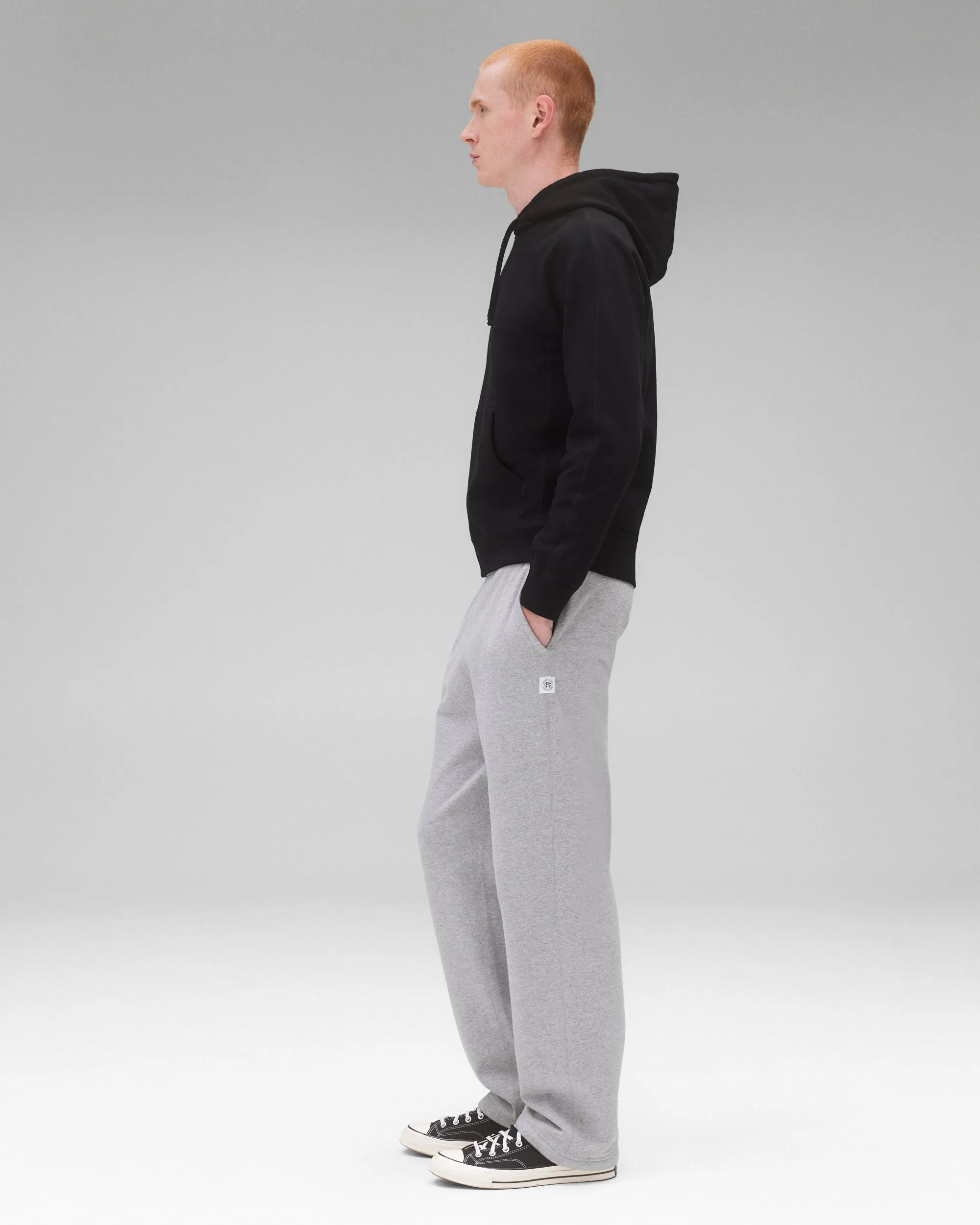 Midweight Terry Lockup Standard Hoodie sold by Reigning Champ product image thumbnail 5