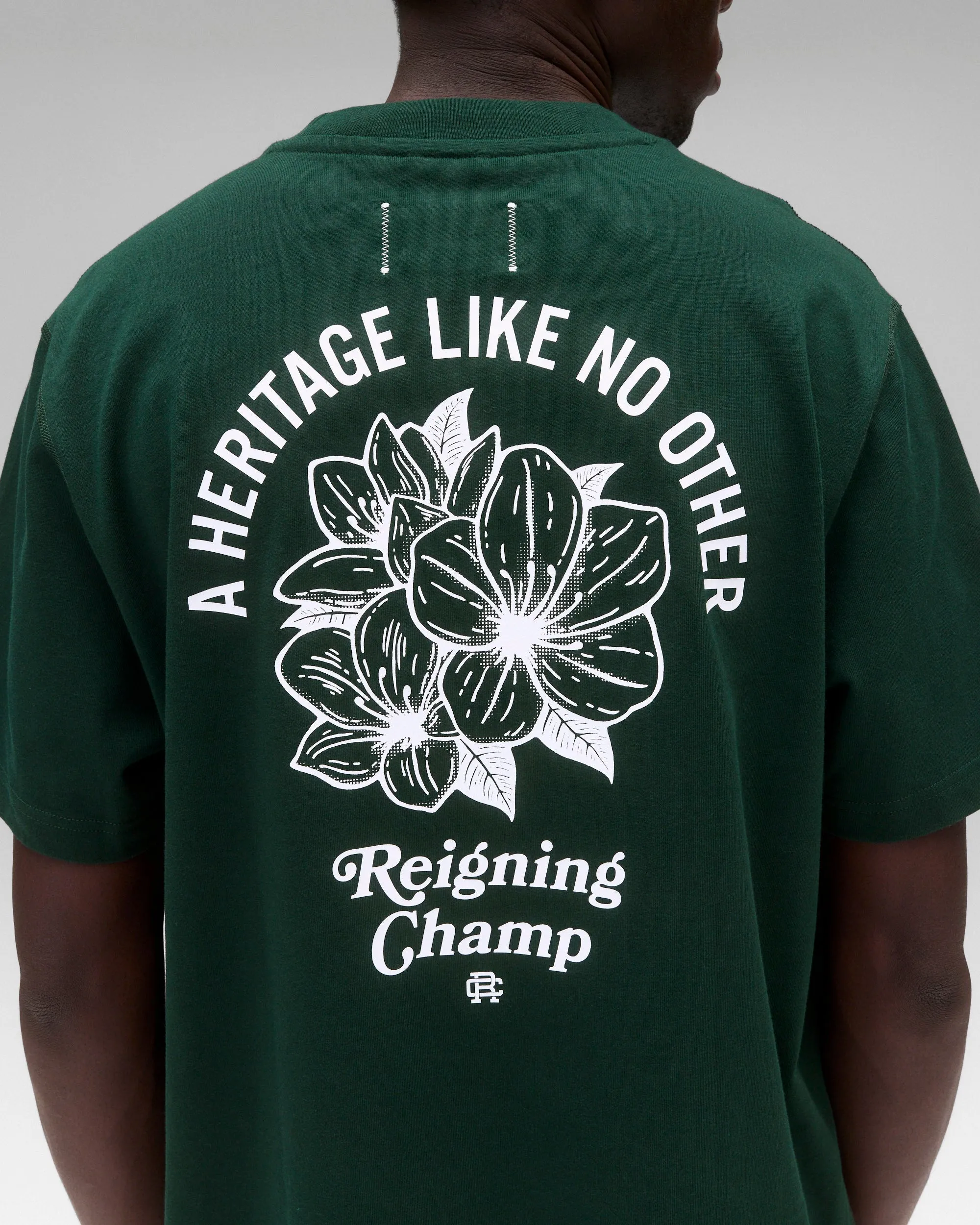 Midweight Jersey Azalea OG T-Shirt sold by Reigning Champ product image thumbnail 2