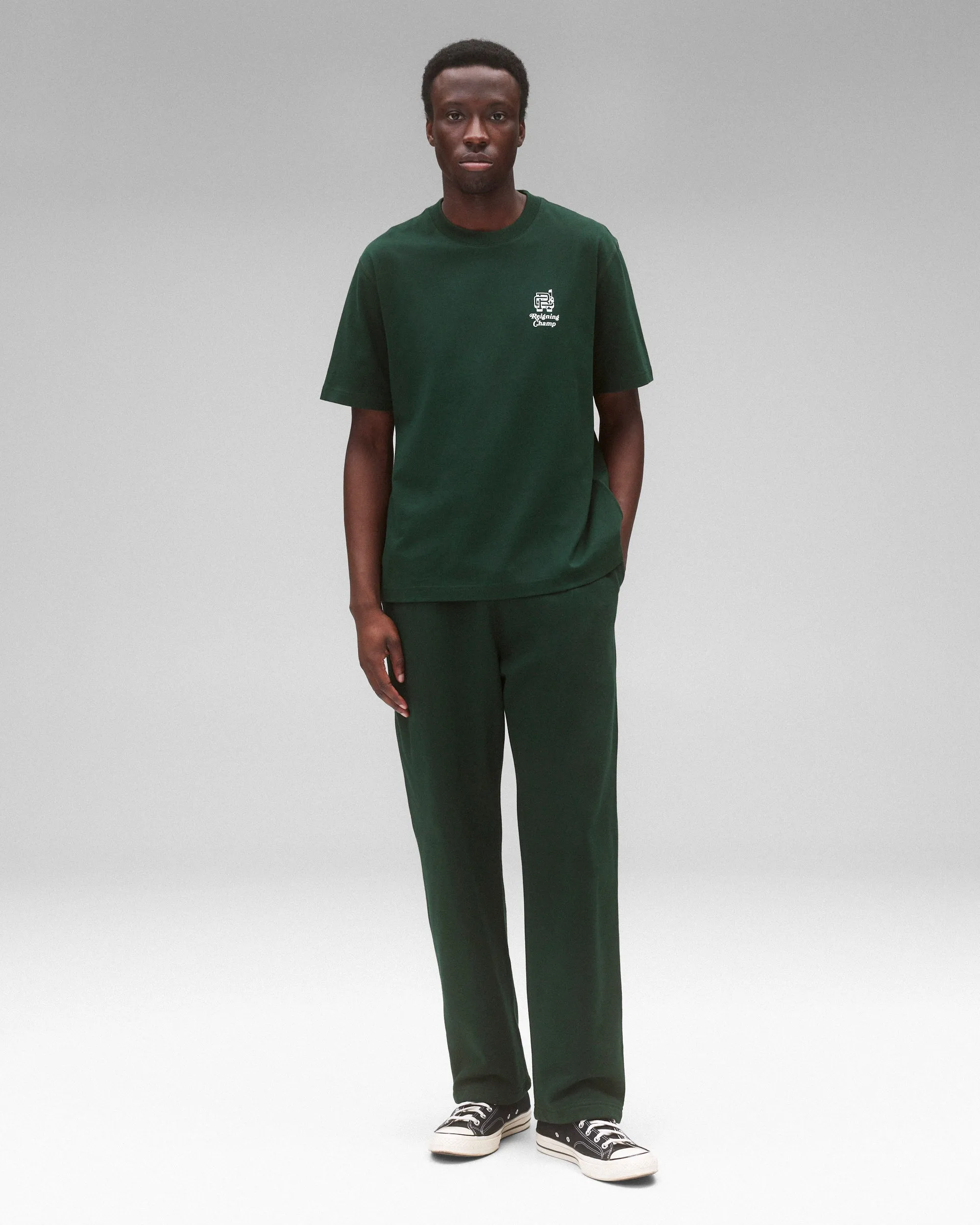 Midweight Jersey Azalea OG T-Shirt sold by Reigning Champ product image thumbnail 4