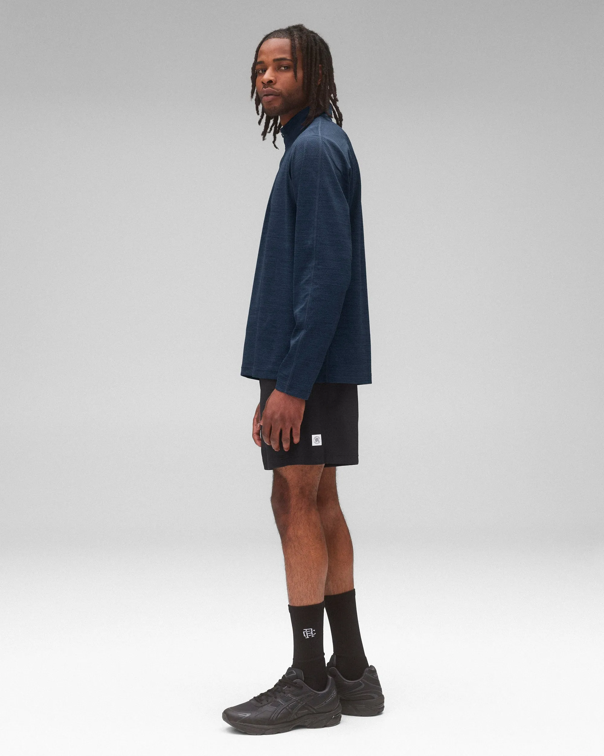 Solotex Mesh Tiebreak Standard Quarter Zip sold by Reigning Champ product image thumbnail 4