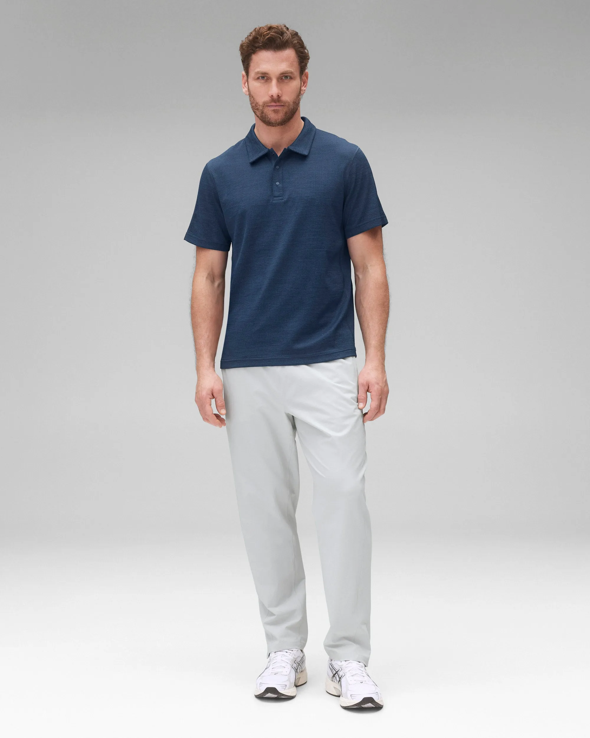 Solotex Mesh Tiebreak Standard Polo sold by Reigning Champ product image thumbnail 3