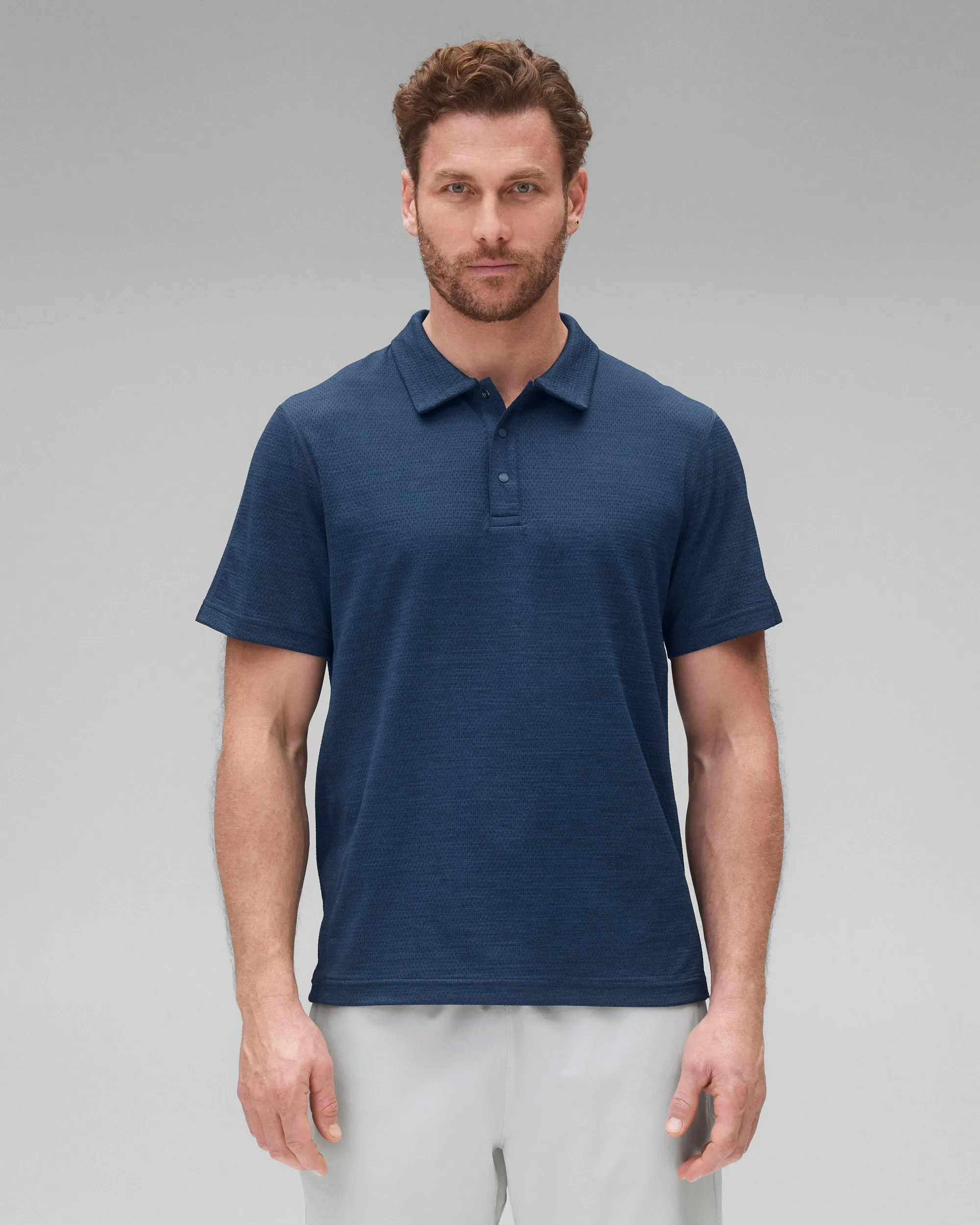 Solotex Mesh Tiebreak Standard Polo sold by Reigning Champ product image thumbnail 2