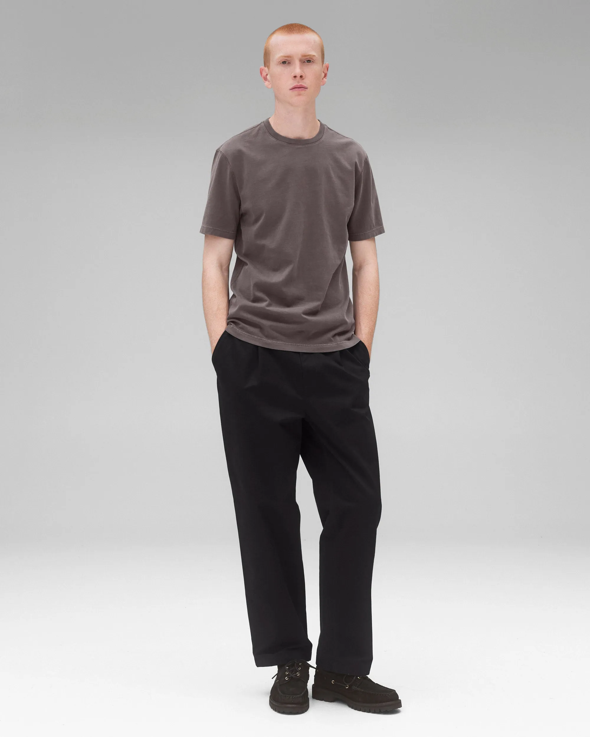 Midweight Jersey Fadeaway Standard T-Shirt sold by Reigning Champ product image thumbnail 3