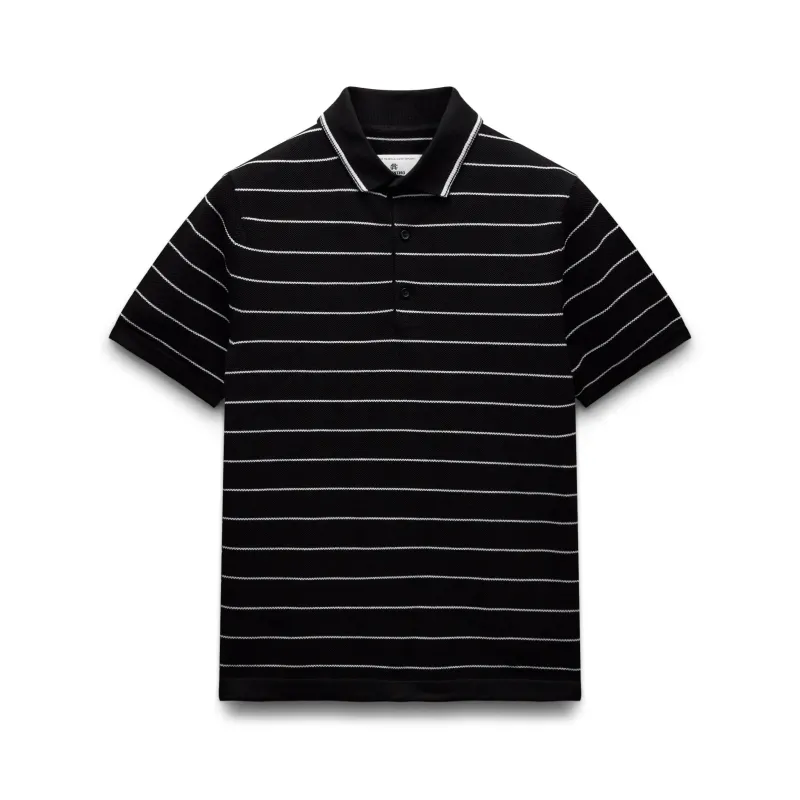 Supima Pique Ace Polo sold by Reigning Champ
