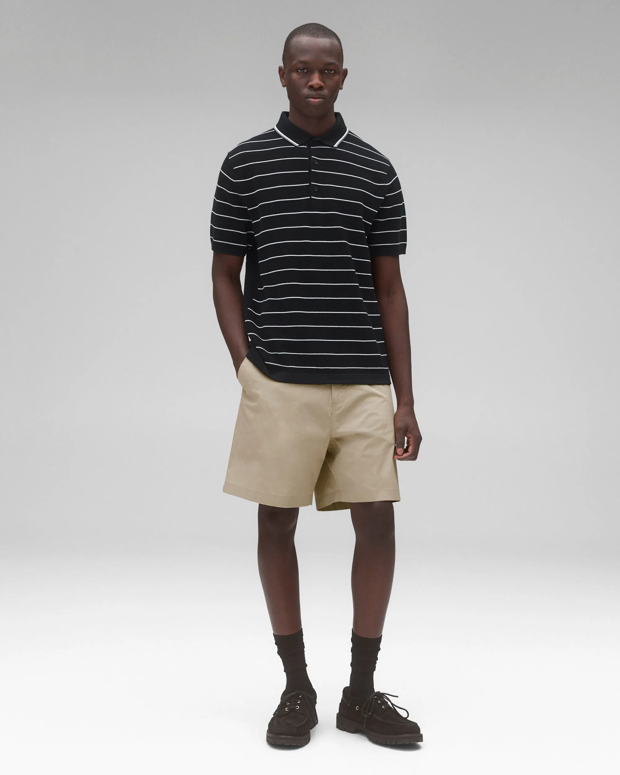 Supima Pique Ace Polo sold by Reigning Champ product image thumbnail 3