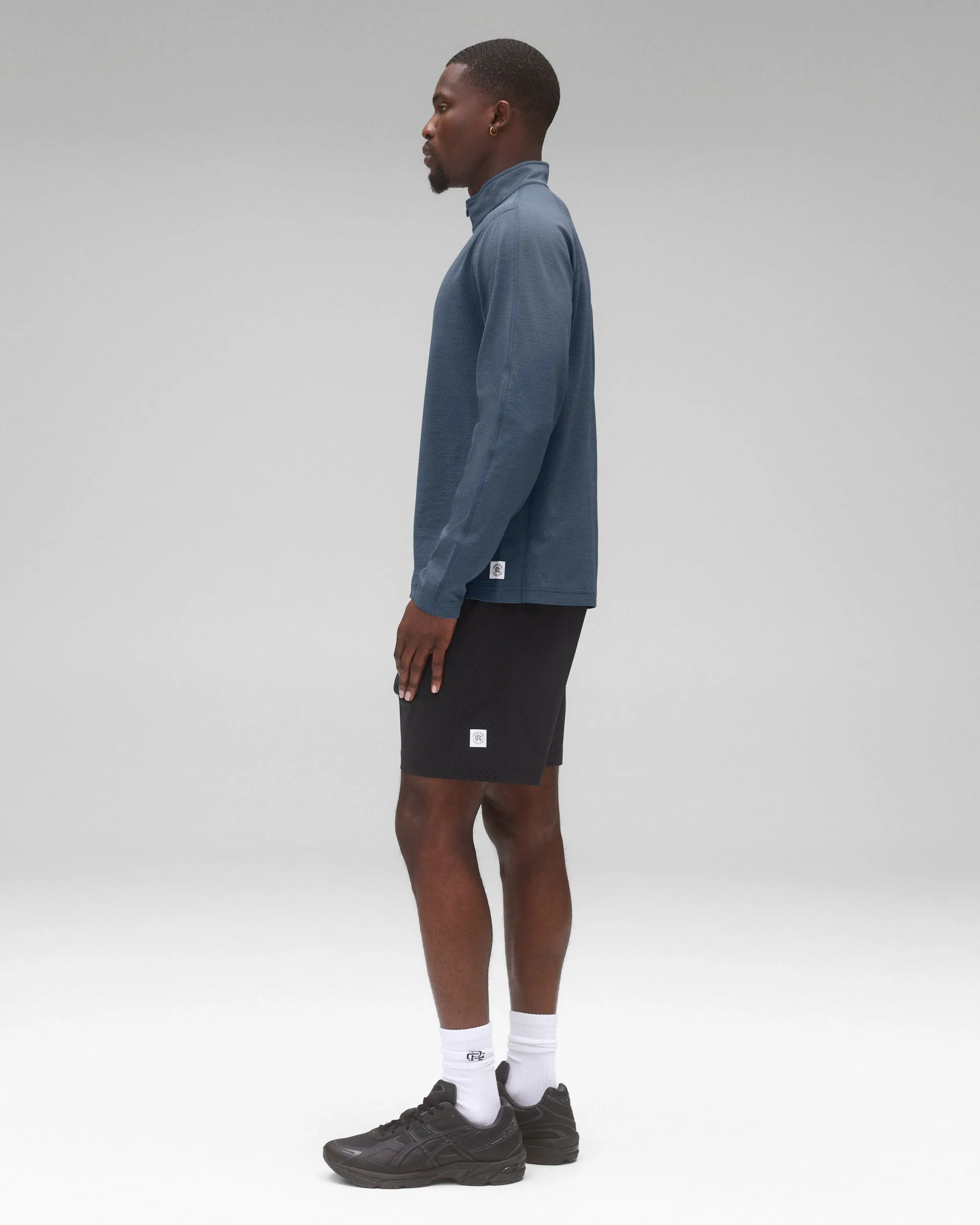 Solotex Mesh Tiebreak Standard Quarter Zip sold by Reigning Champ product image thumbnail 4