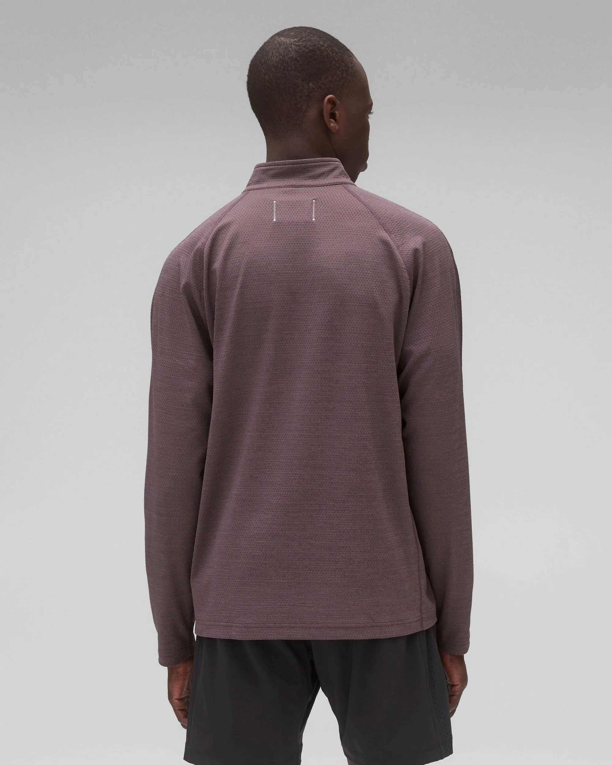 Solotex Mesh Tiebreak Standard Quarter Zip sold by Reigning Champ product image thumbnail 5