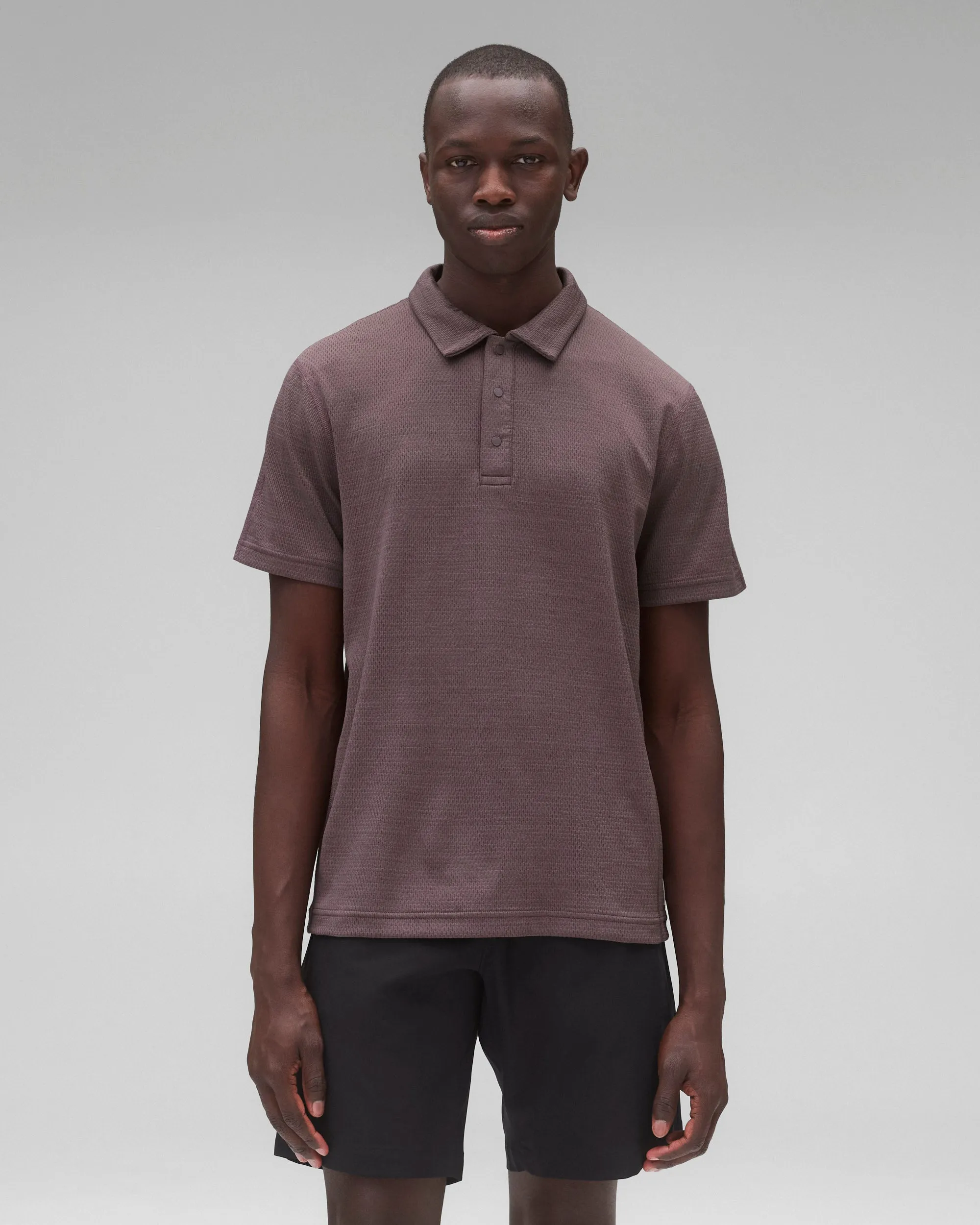 Solotex Mesh Tiebreak Standard Polo sold by Reigning Champ product image thumbnail 2