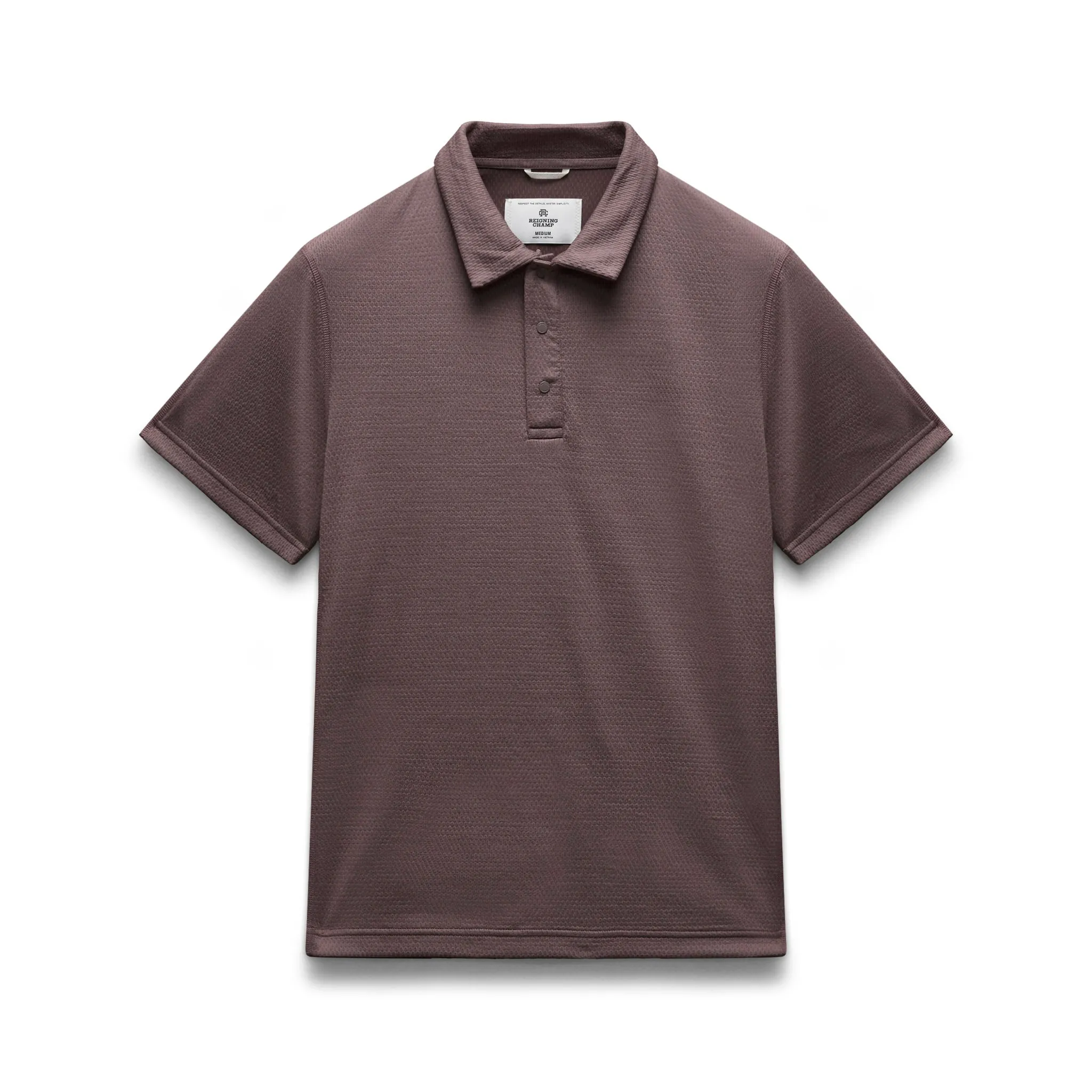 Solotex Mesh Tiebreak Standard Polo sold by Reigning Champ