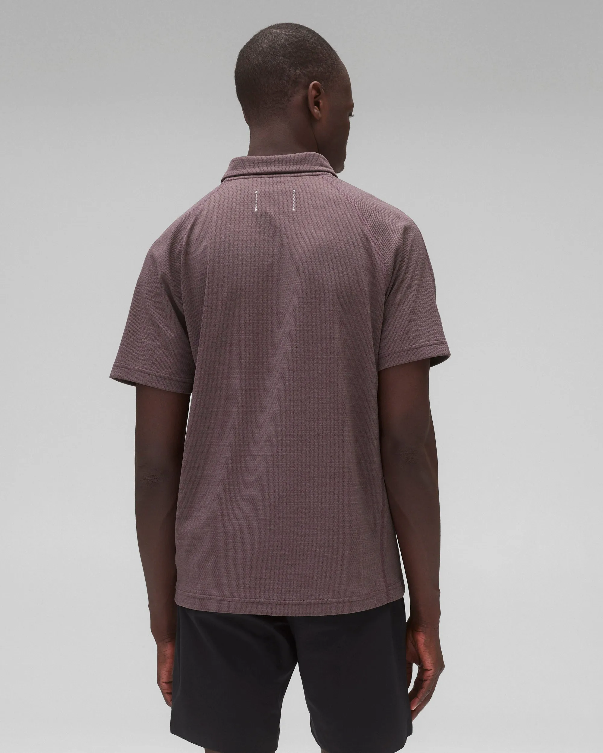 Solotex Mesh Tiebreak Standard Polo sold by Reigning Champ product image thumbnail 5