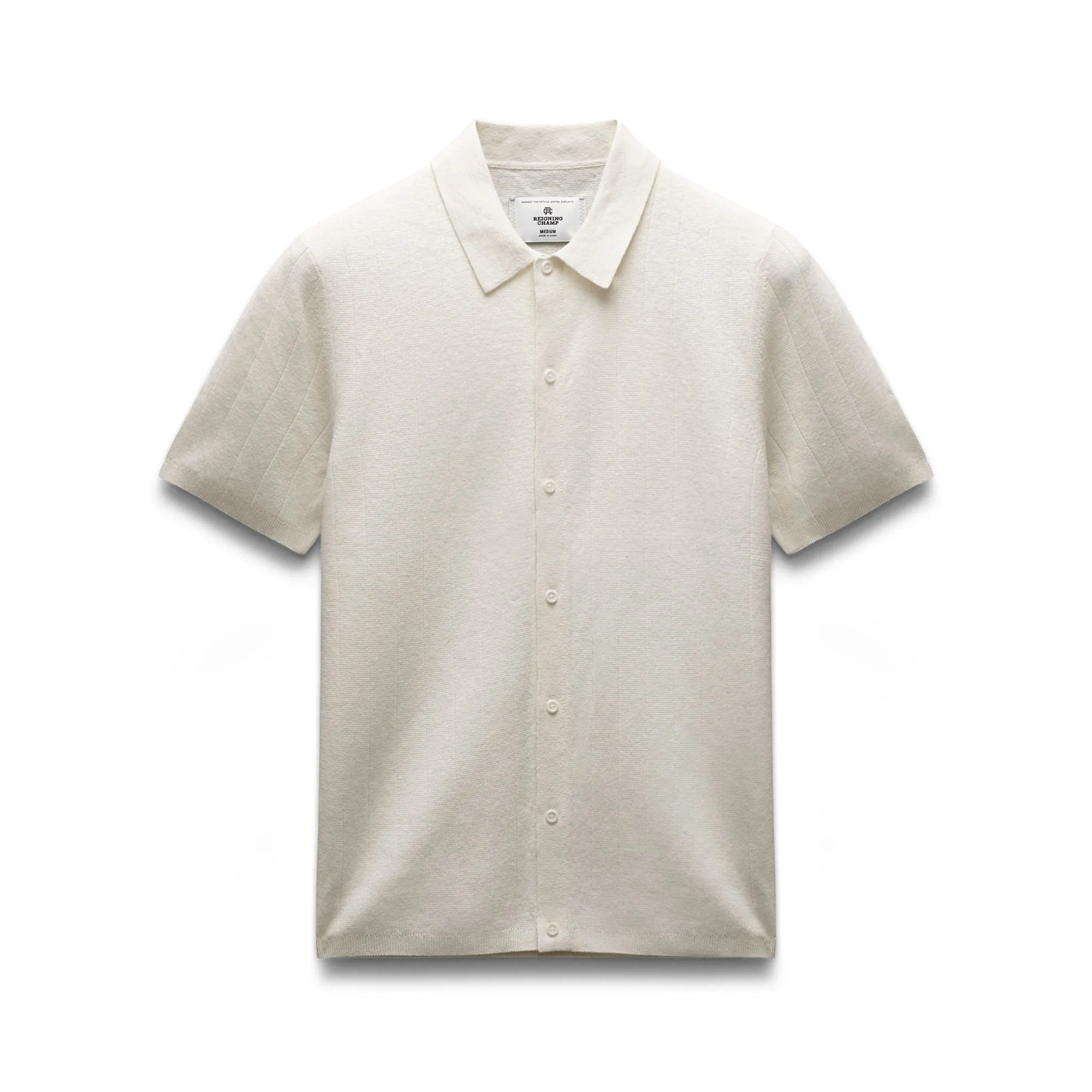 Cotton Linen Piazza Shirt sold by Reigning Champ
