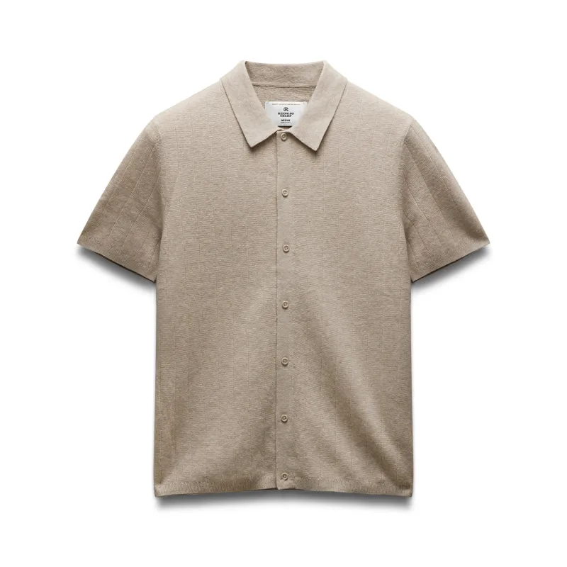 Cotton Linen Piazza Shirt sold by Reigning Champ