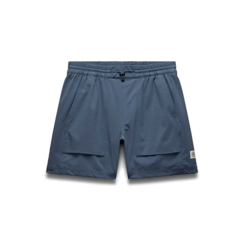 Stretch Nylon Utility Standard Swim Short 6" sold by Reigning Champ