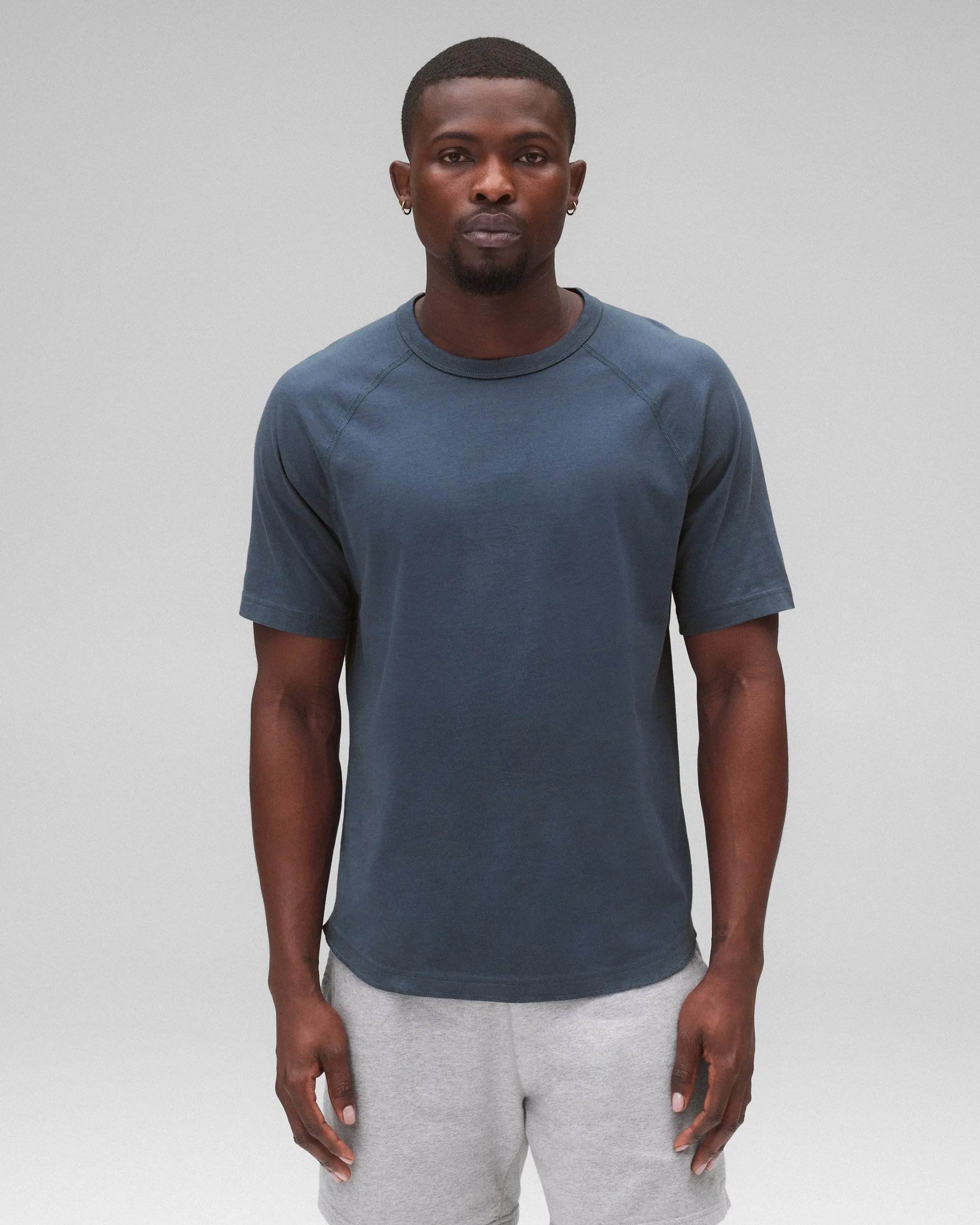 Lightweight Jersey Raglan Standard T-Shirt sold by Reigning Champ product image thumbnail 2